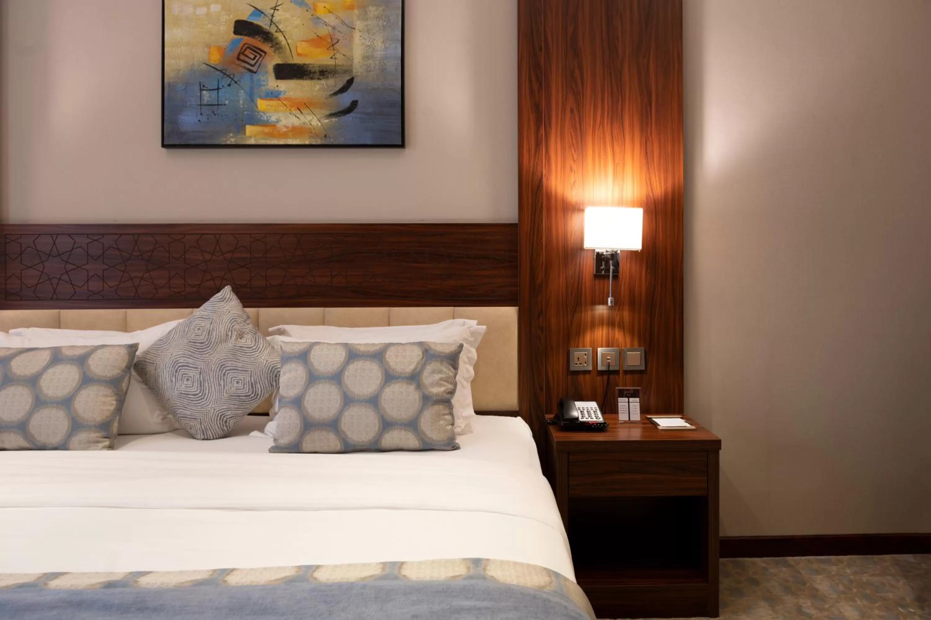 Bed in mawasim al hay at hotel