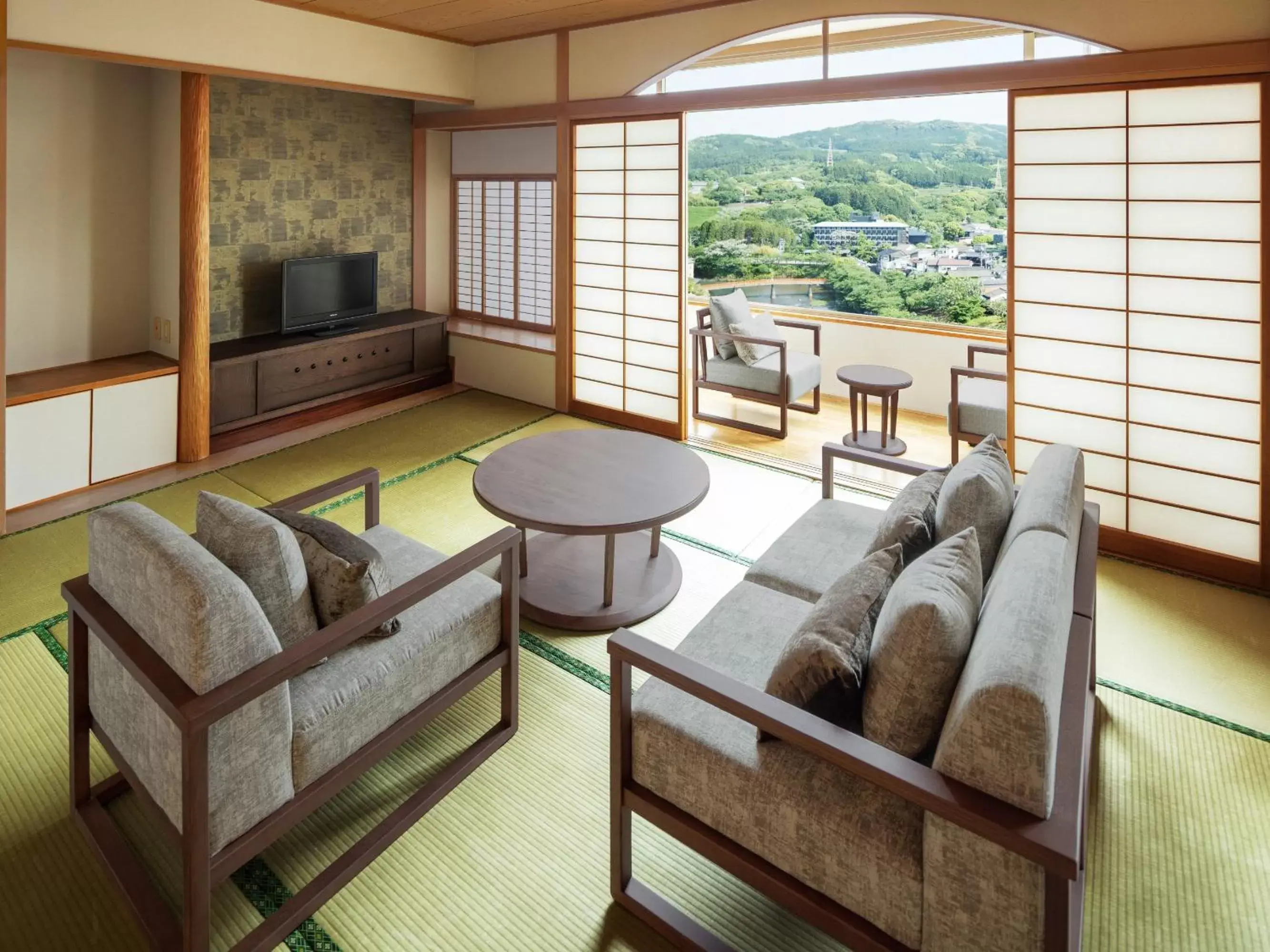 Living room, Seating Area in Hotel Sakura Ureshino