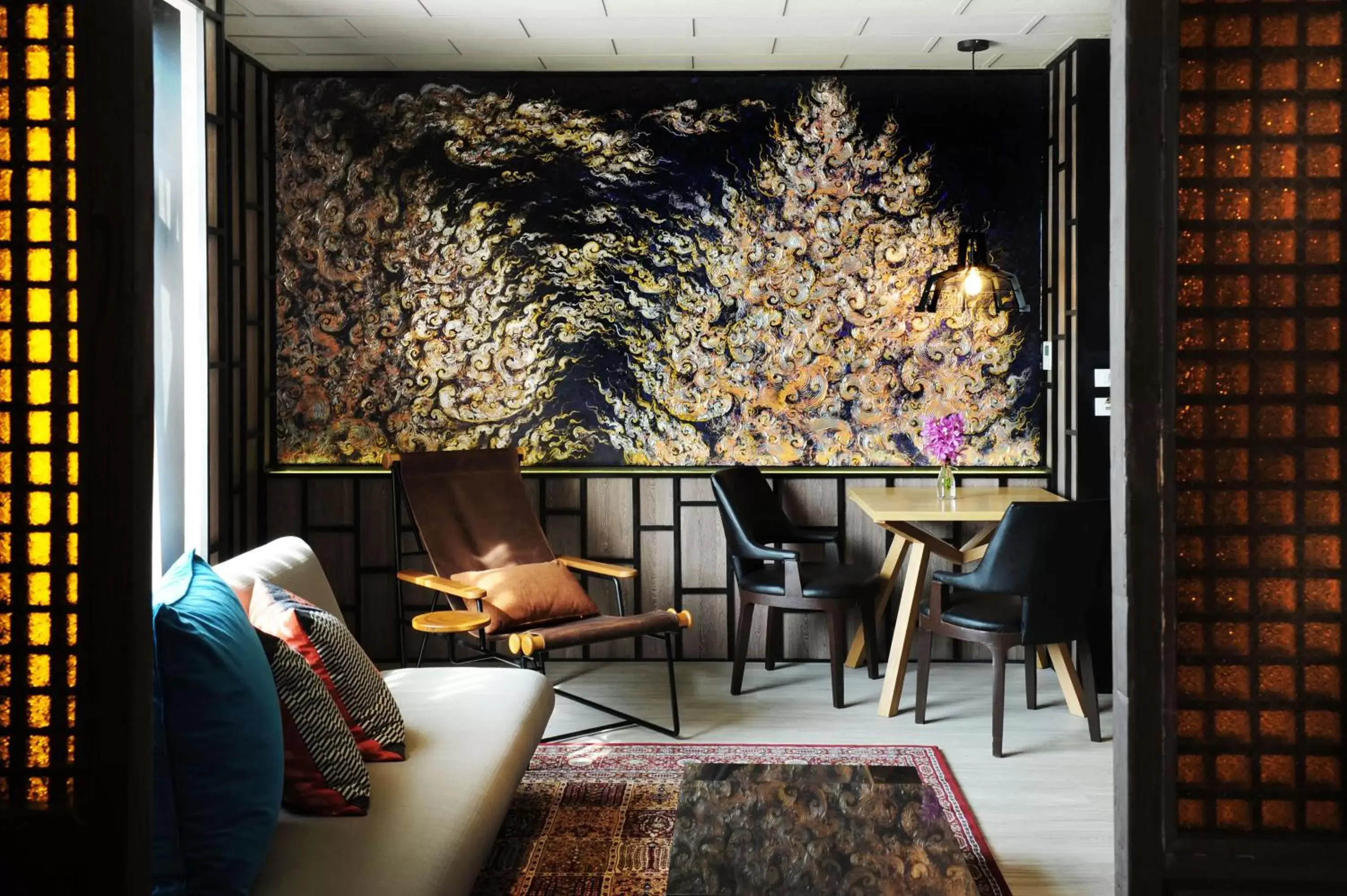 Living room in Siam@Siam, Design Hotel Bangkok