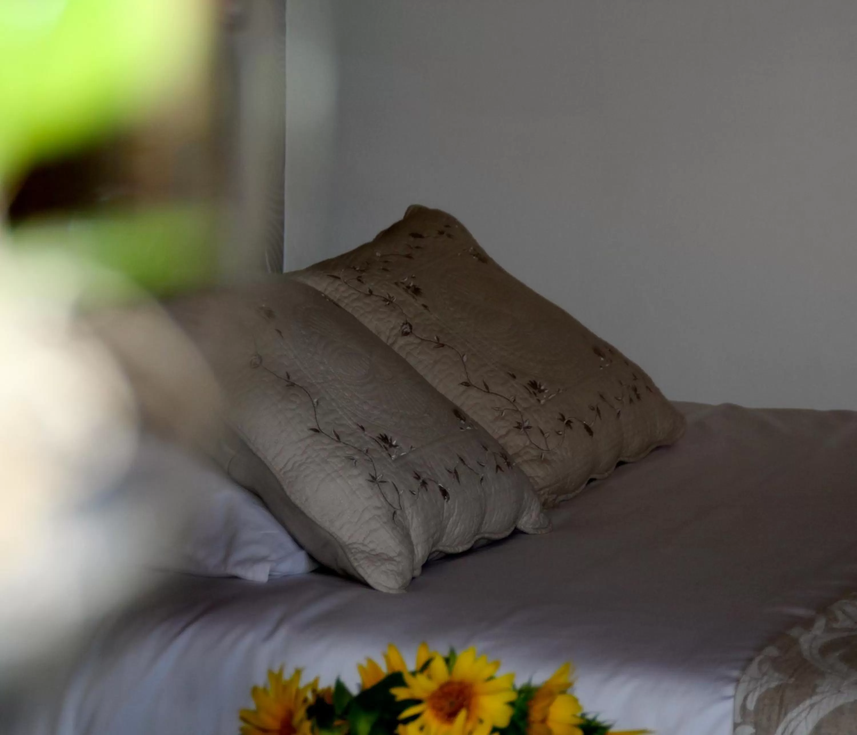 Decorative detail, Bed in Une Chambre en Ville