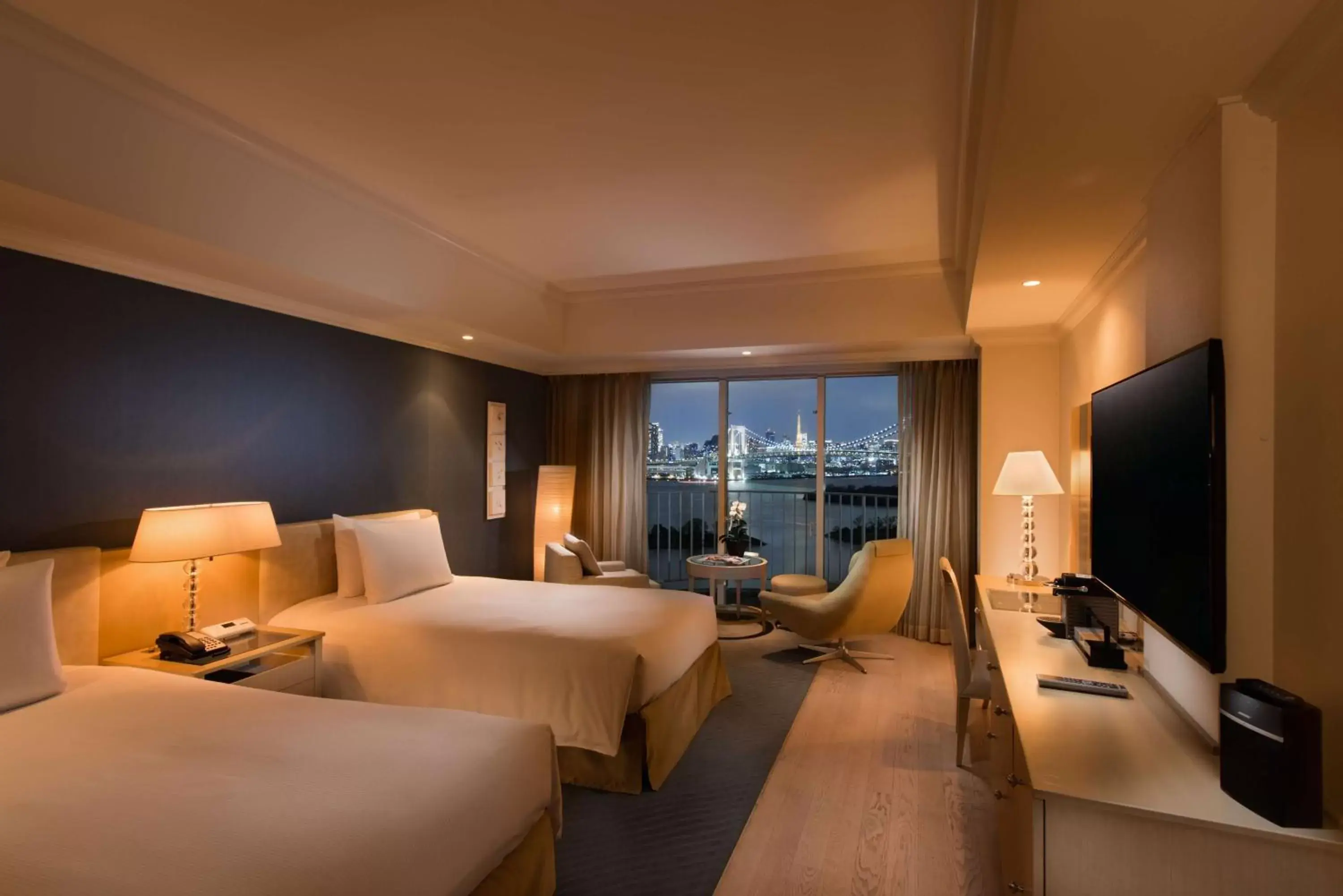 Bedroom in Hilton Tokyo Odaiba