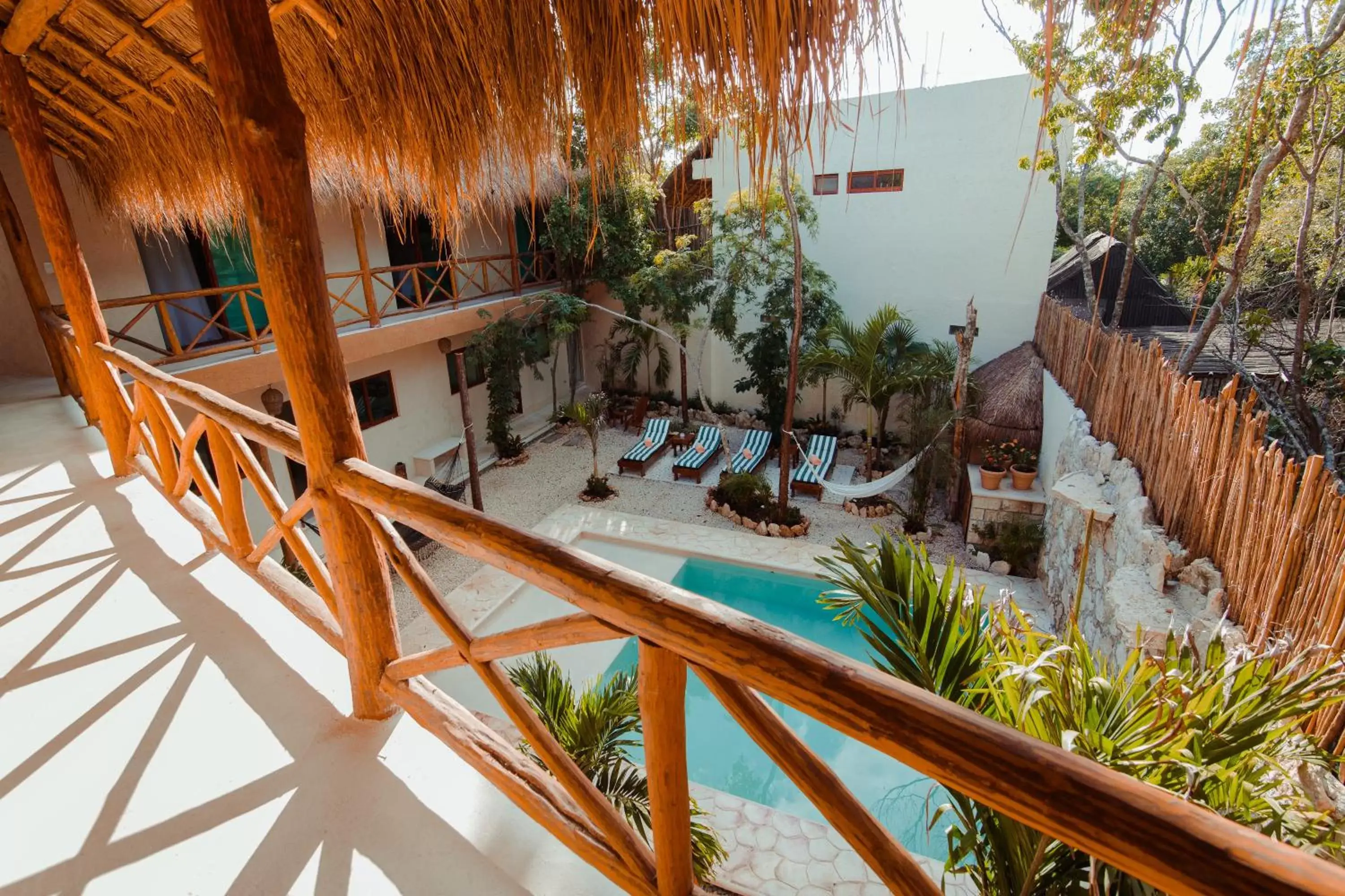 Property building, Pool View in Aldea San Lam - Oasis Of Tulum