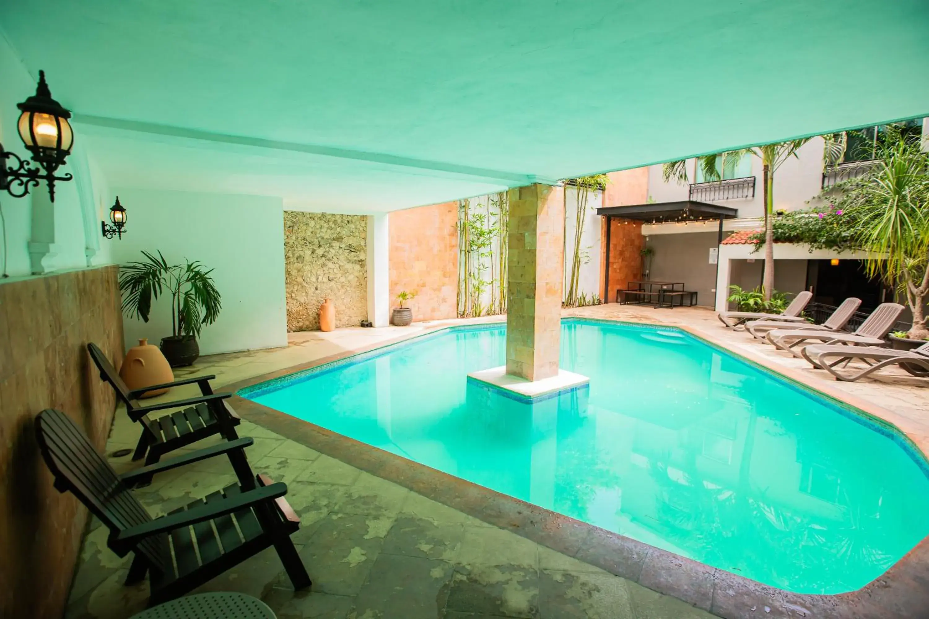 Swimming Pool in Hotel Nacional Merida