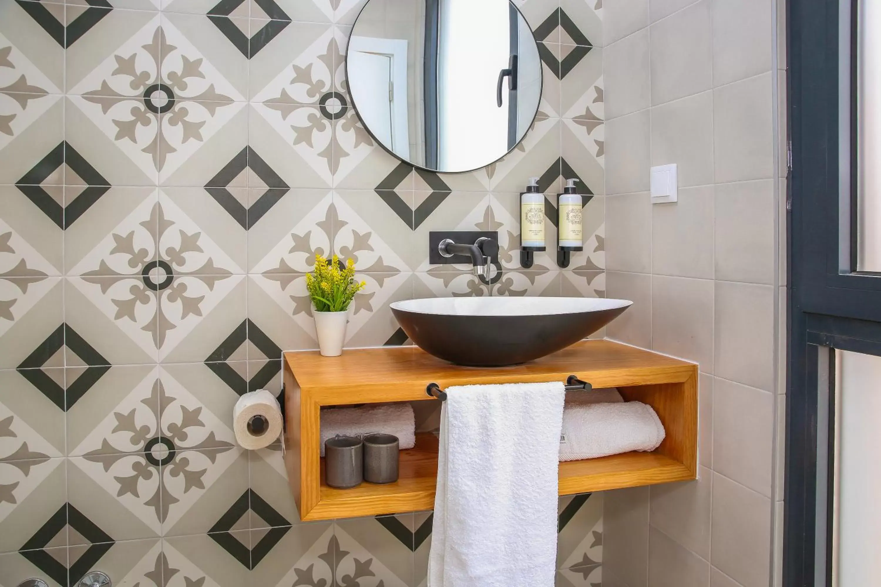 Bathroom in Pata da Gaivota Boutique House