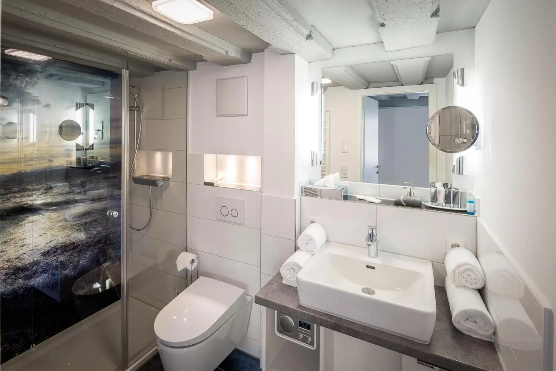 Shower in Hotel Alte Schule