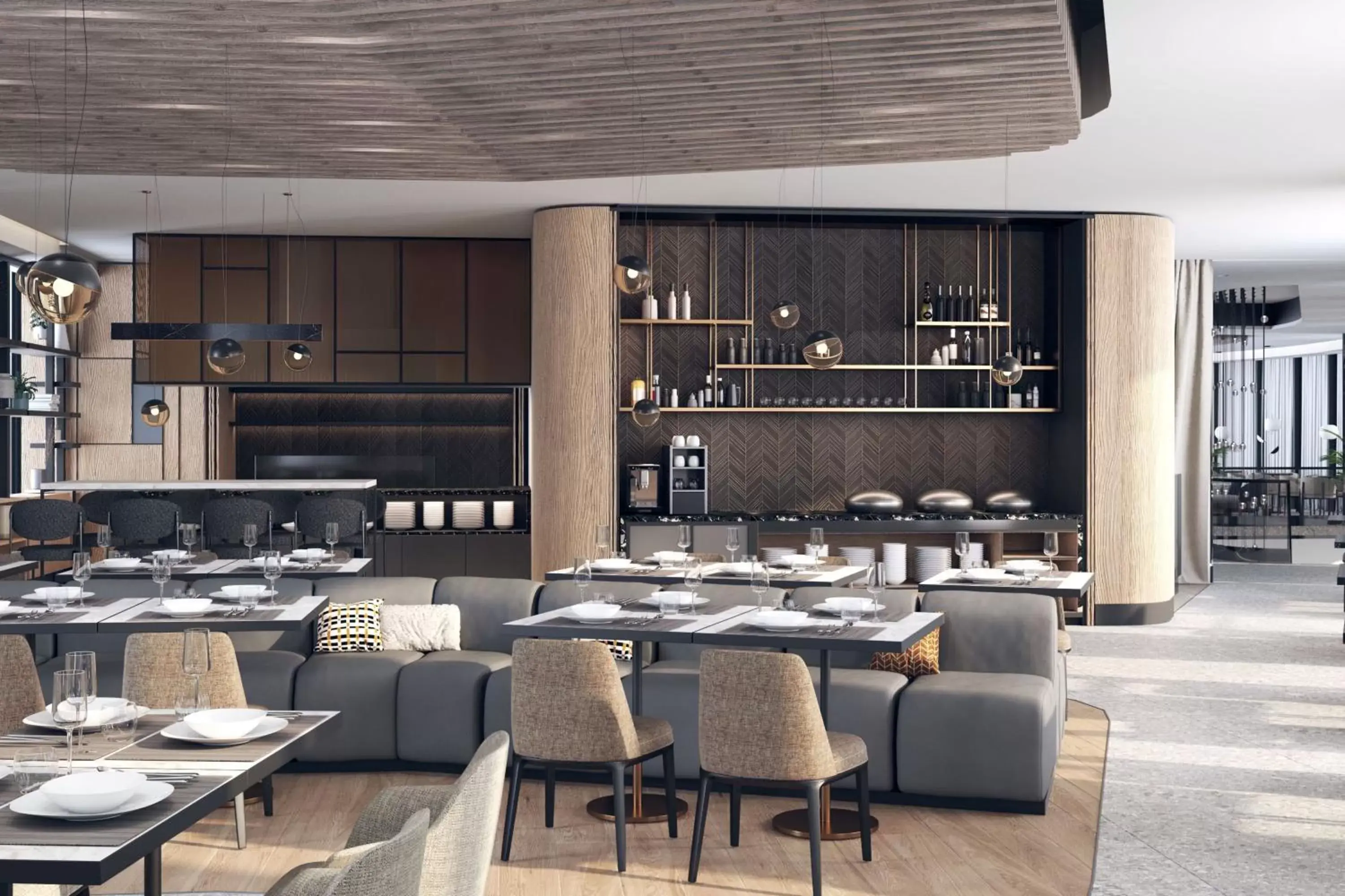 Restaurant/Places to Eat in AC Hotel by Marriott Split