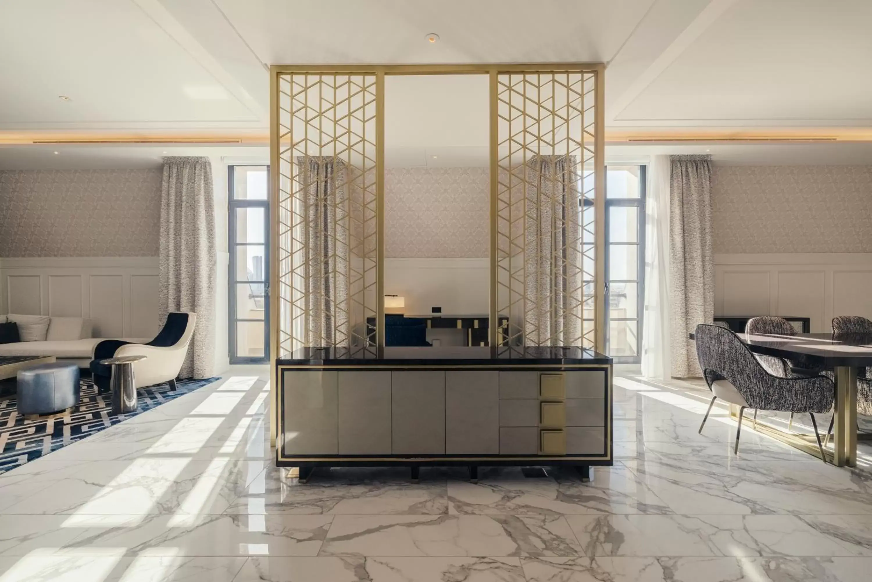 Lobby or reception, Lobby/Reception in Mansard Riyadh, a Radisson Collection Hotel