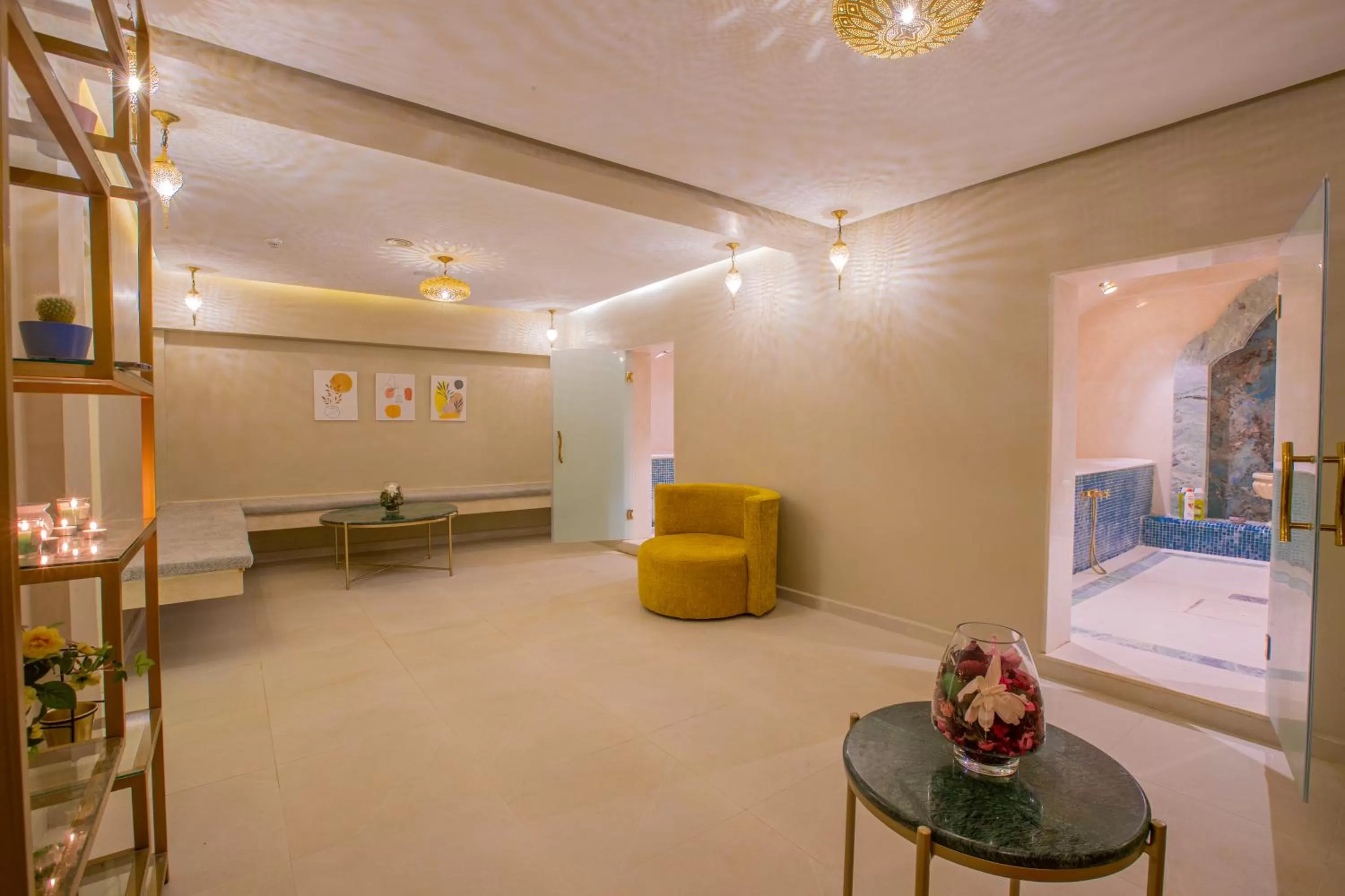 Steam room in Hotel Argana Agadir