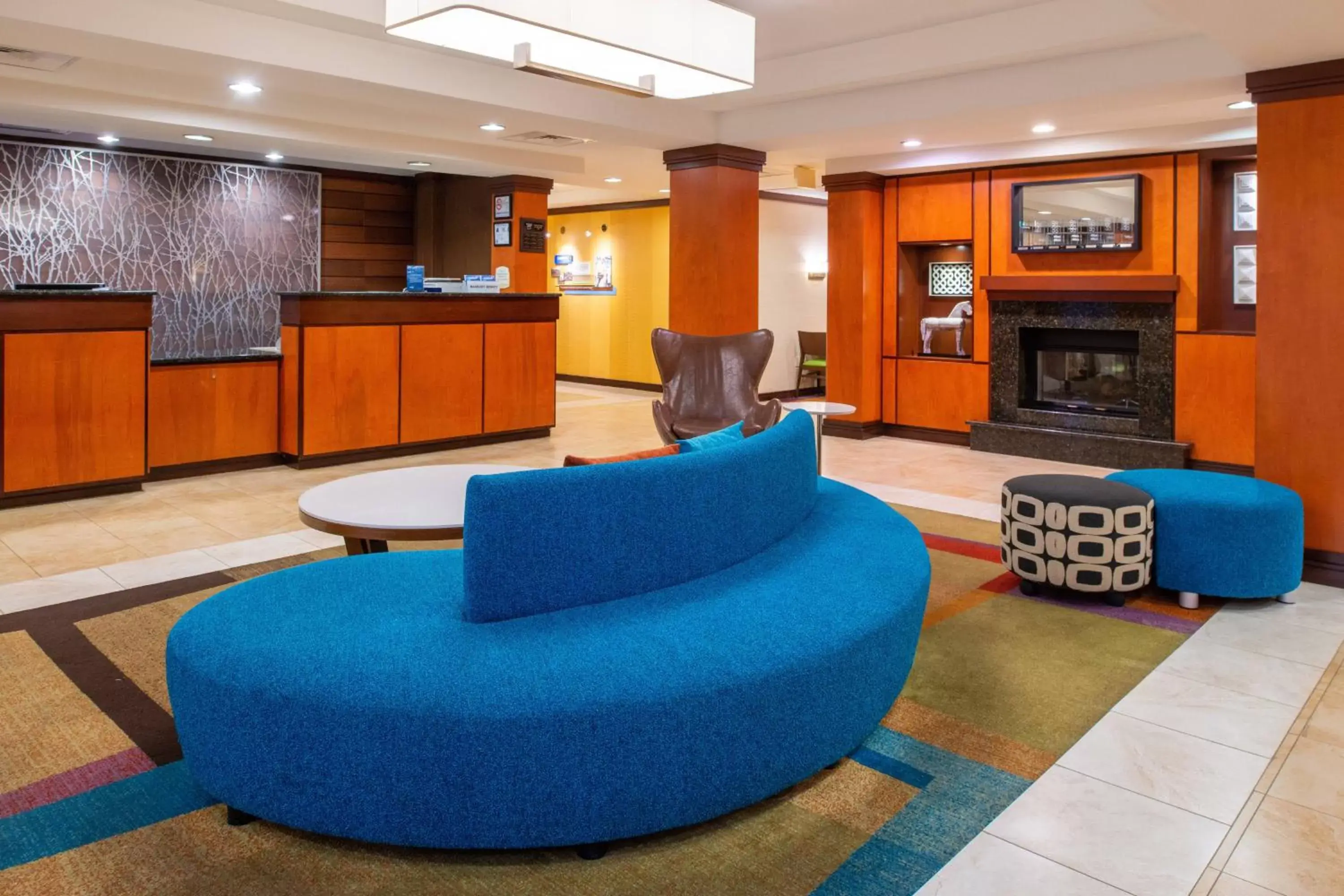 Lobby or reception, Lobby/Reception in Fairfield Inn & Suites Greensboro Wendover