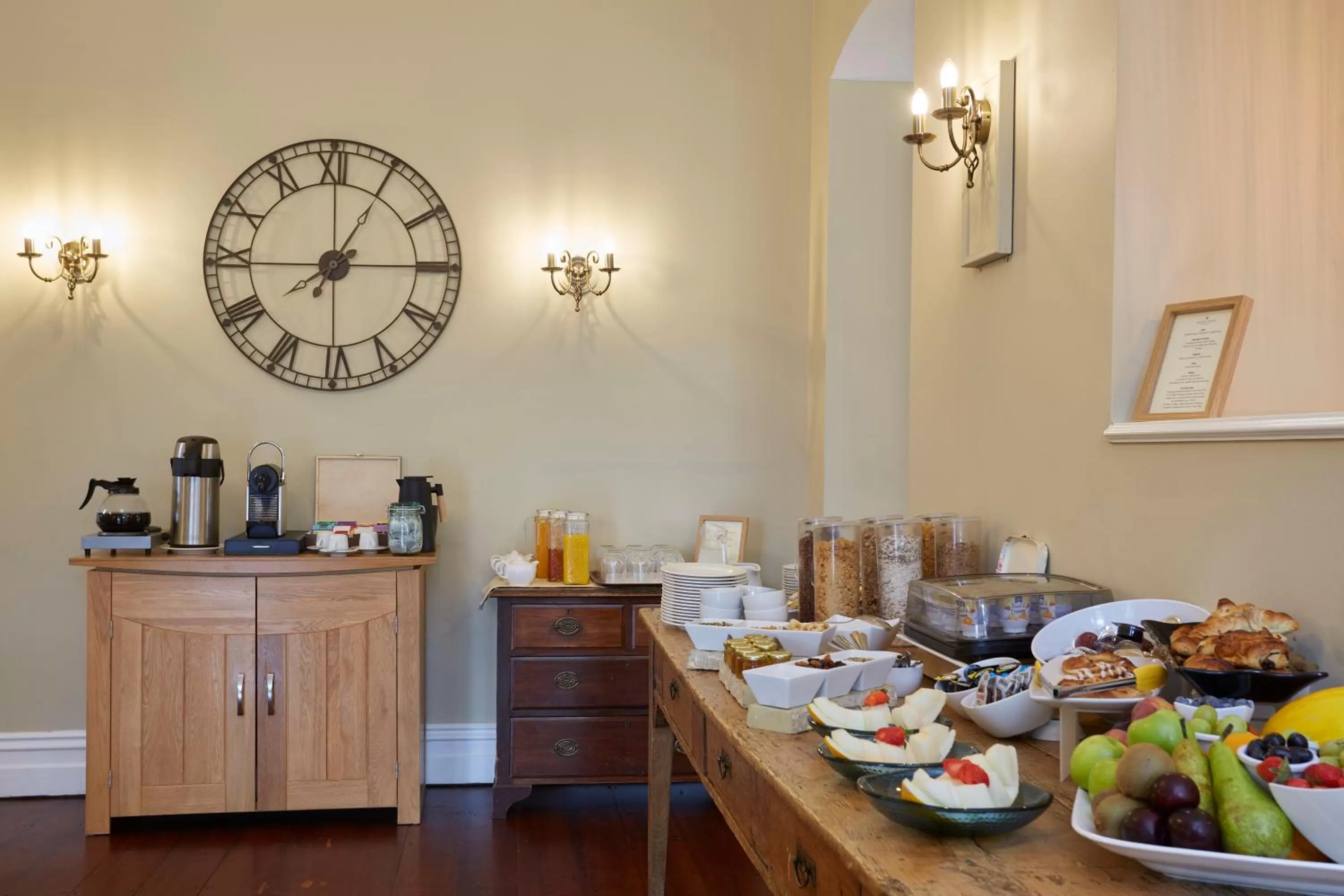 Dining area in Sentry Mead Hotel