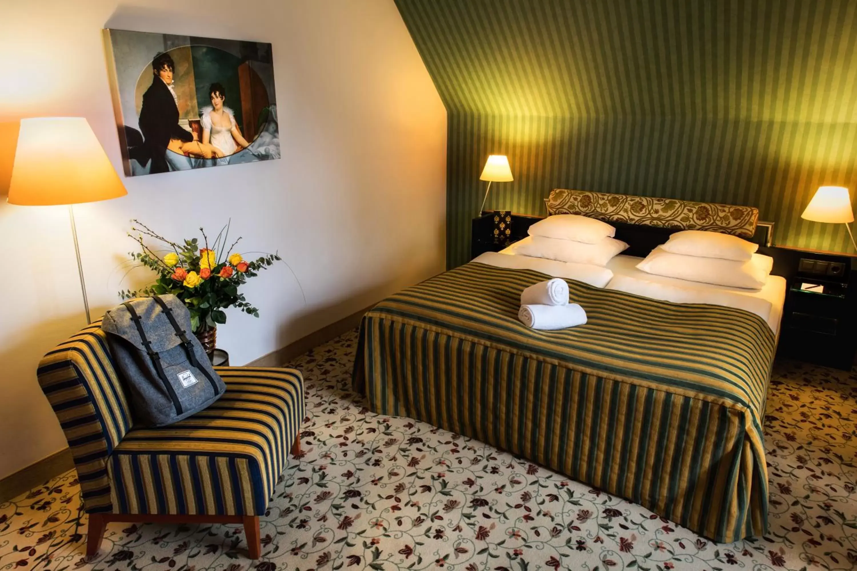 Photo of the whole room, Bed in Mercure Grand Hotel Biedermeier Wien