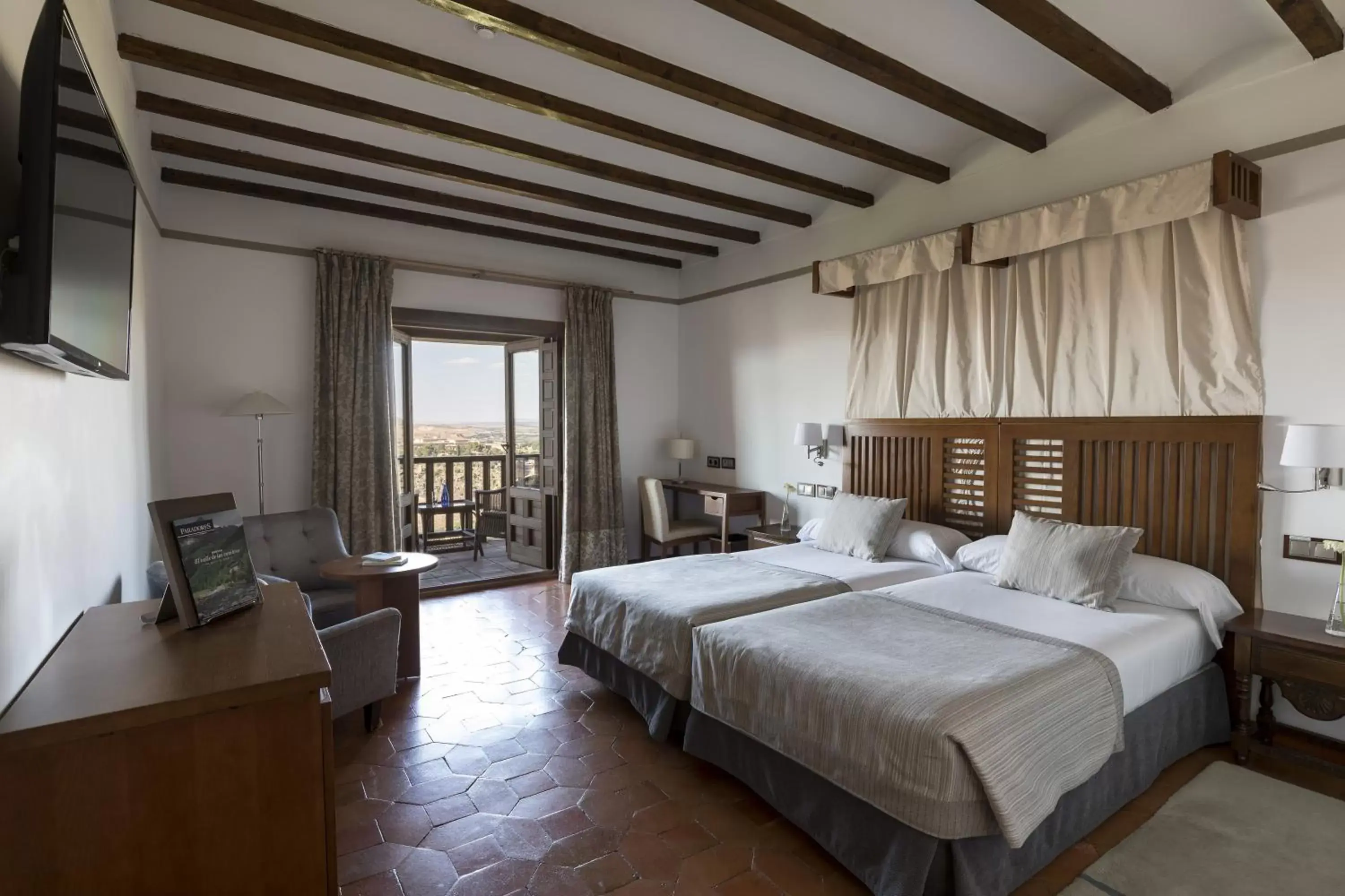 Bedroom in Parador de Toledo