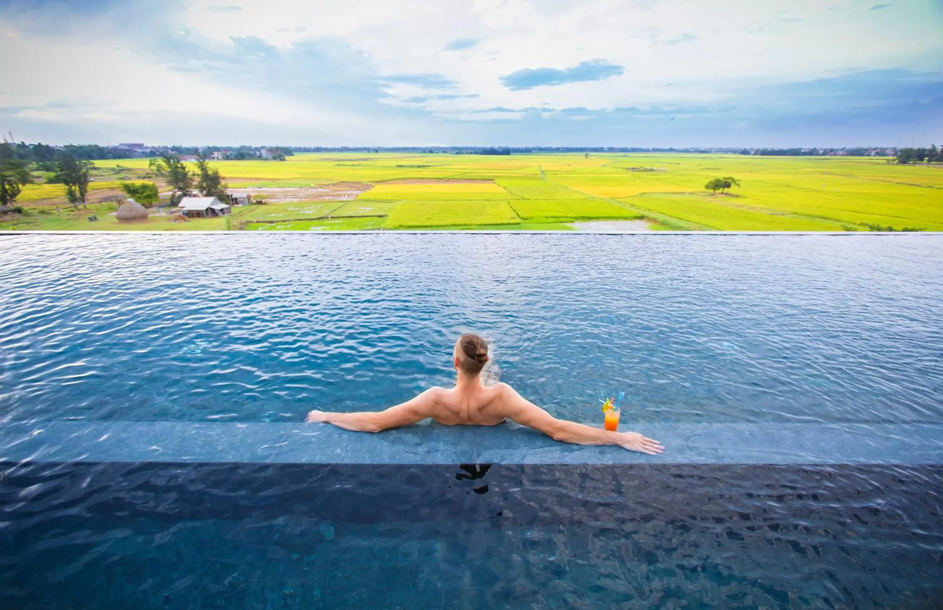 Swimming Pool in Lasenta Boutique Hotel Hoian