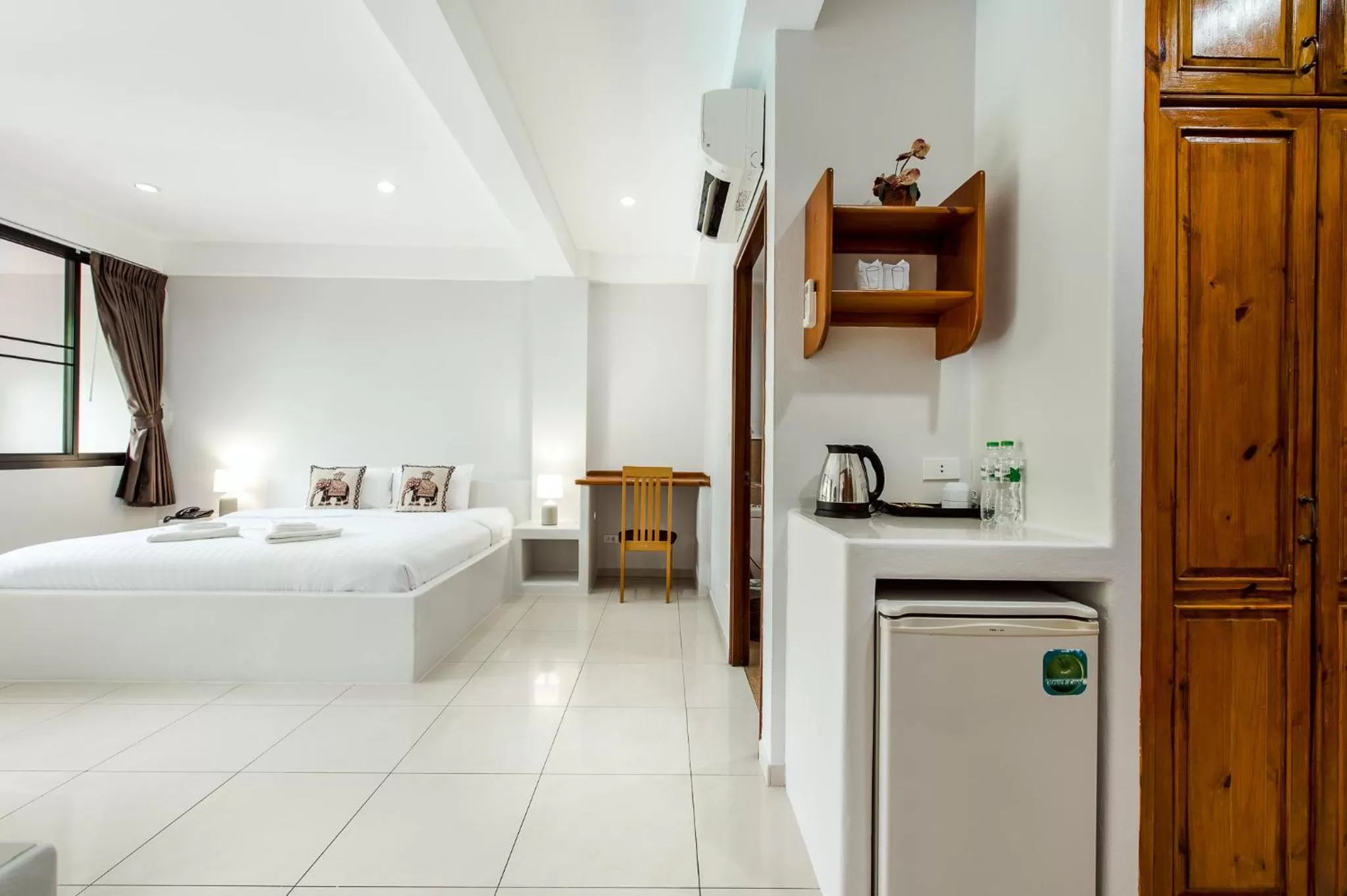 Bed in Prinz Garden Villa