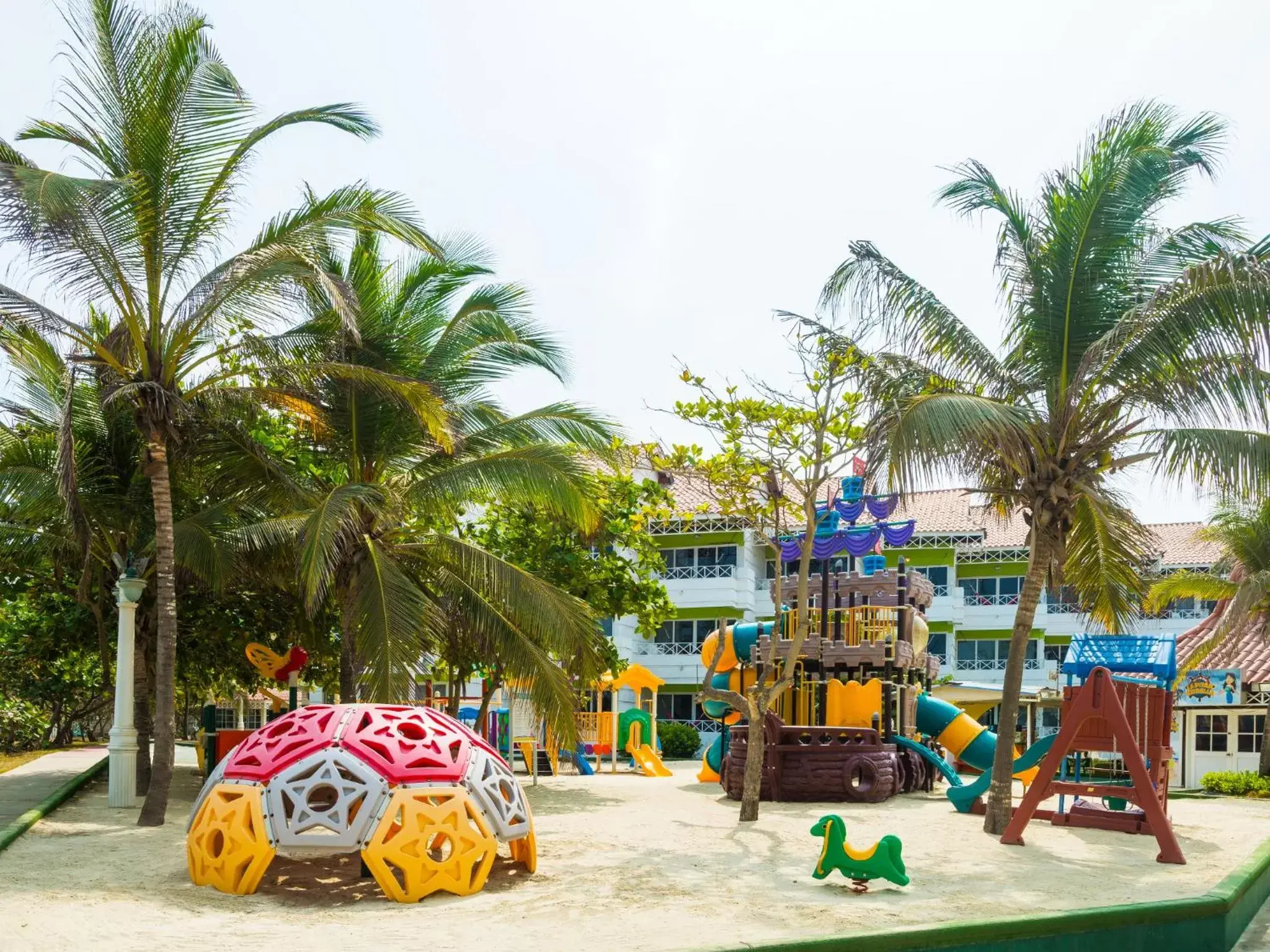 Children play ground, Beach in Hotel Las Americas Casa de Playa