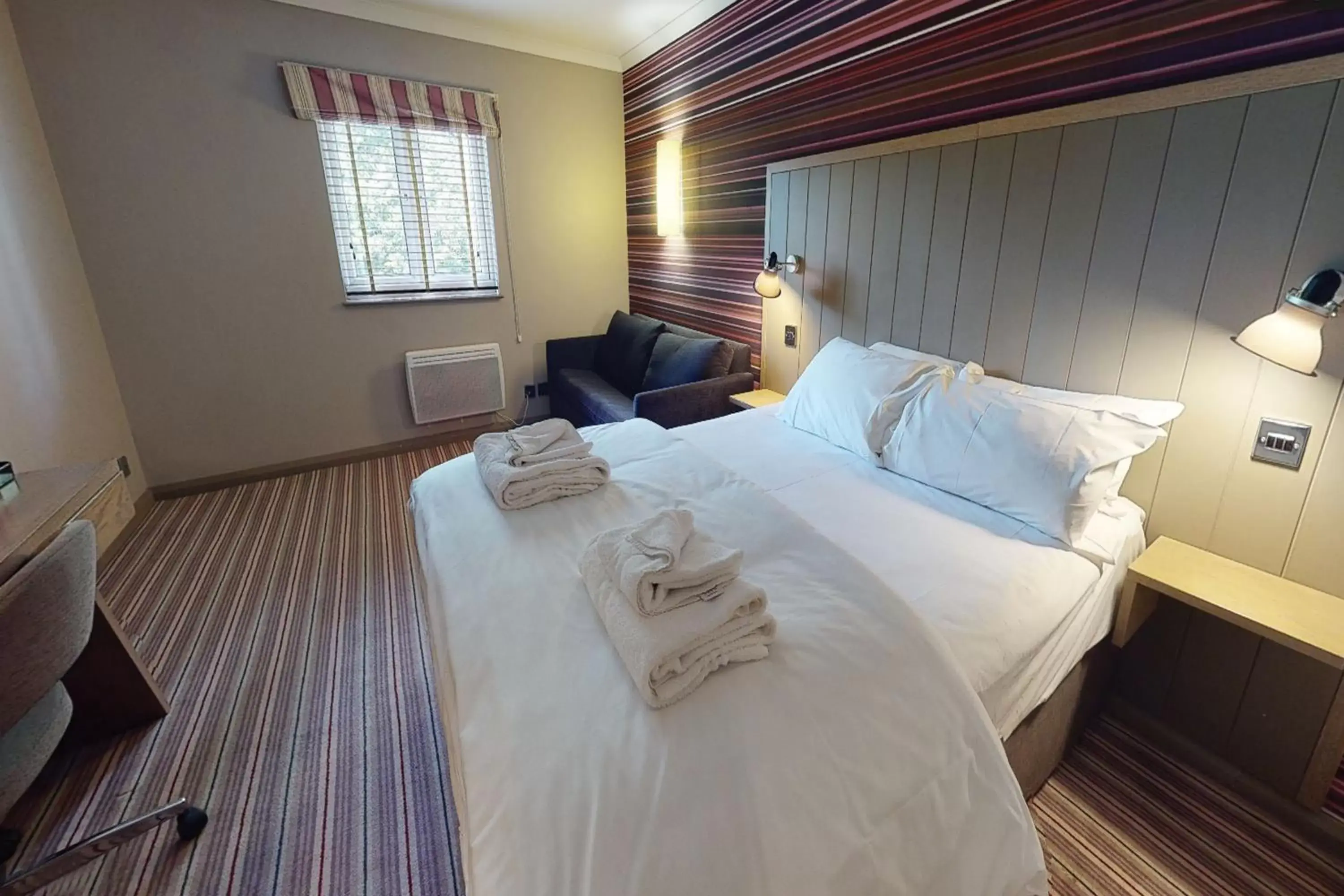 Bedroom, Bed in Village Hotel Coventry