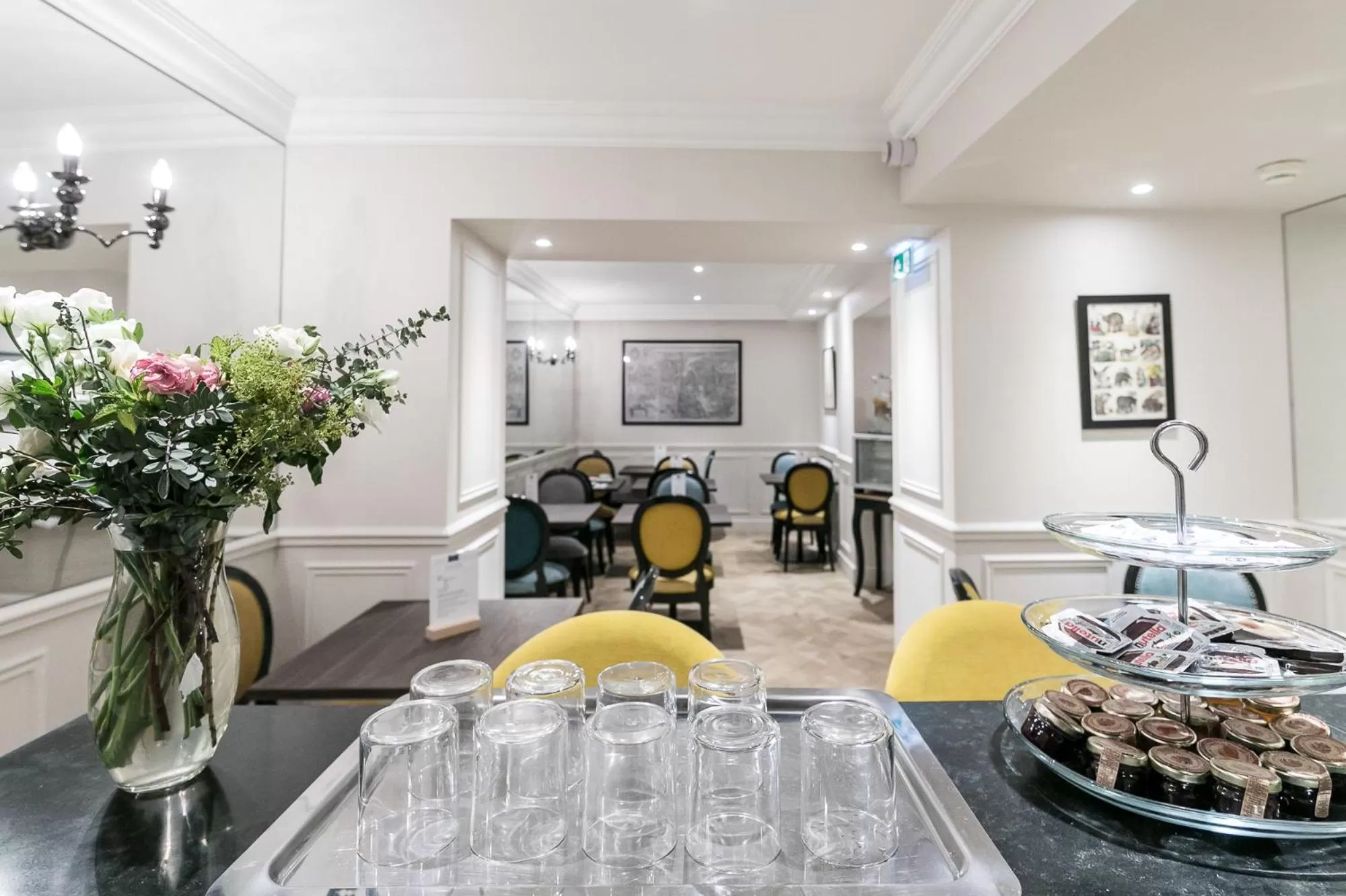 Dining area in Hotel Saint Christophe