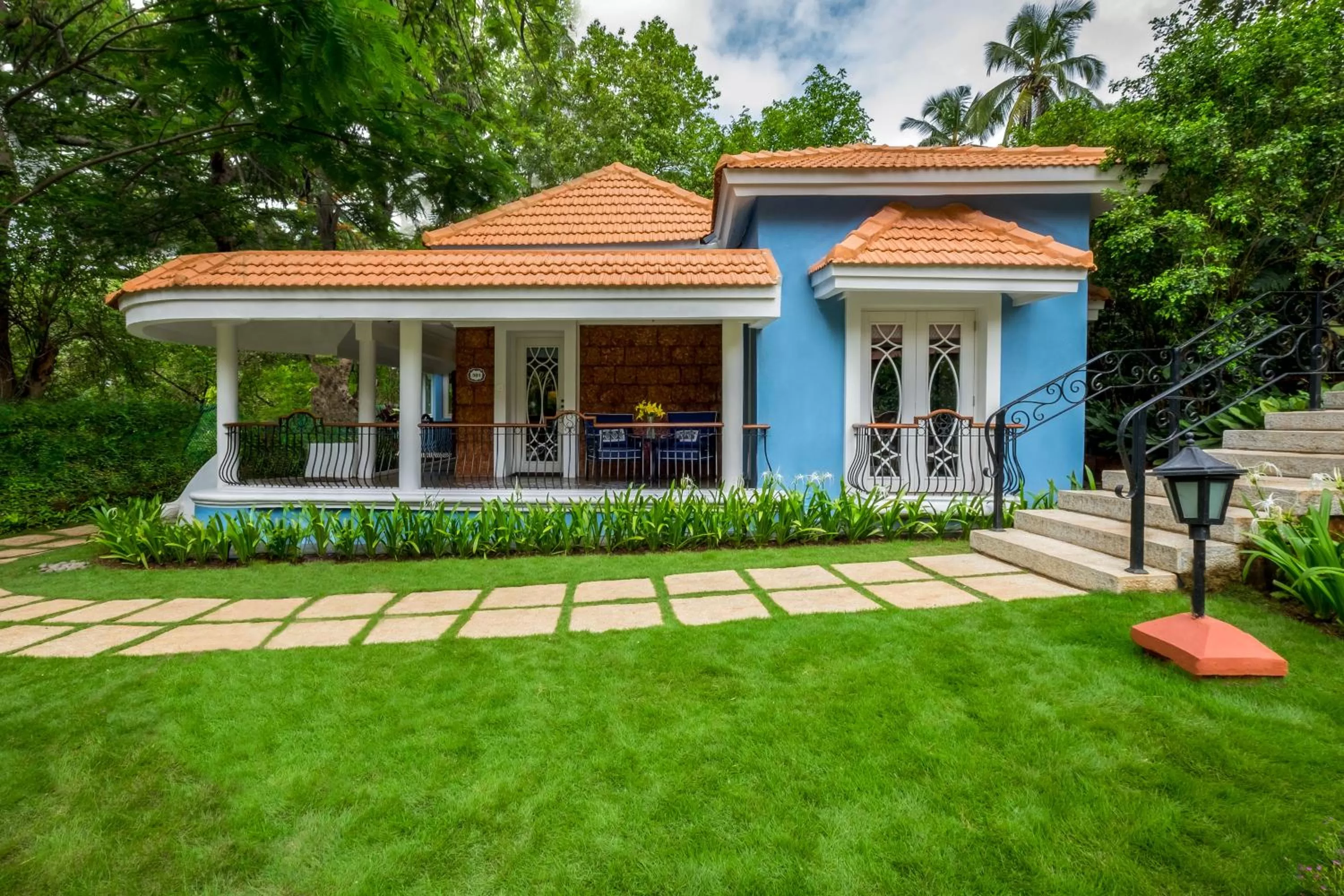 Garden view in Taj Fort Aguada Resort & Spa, Goa