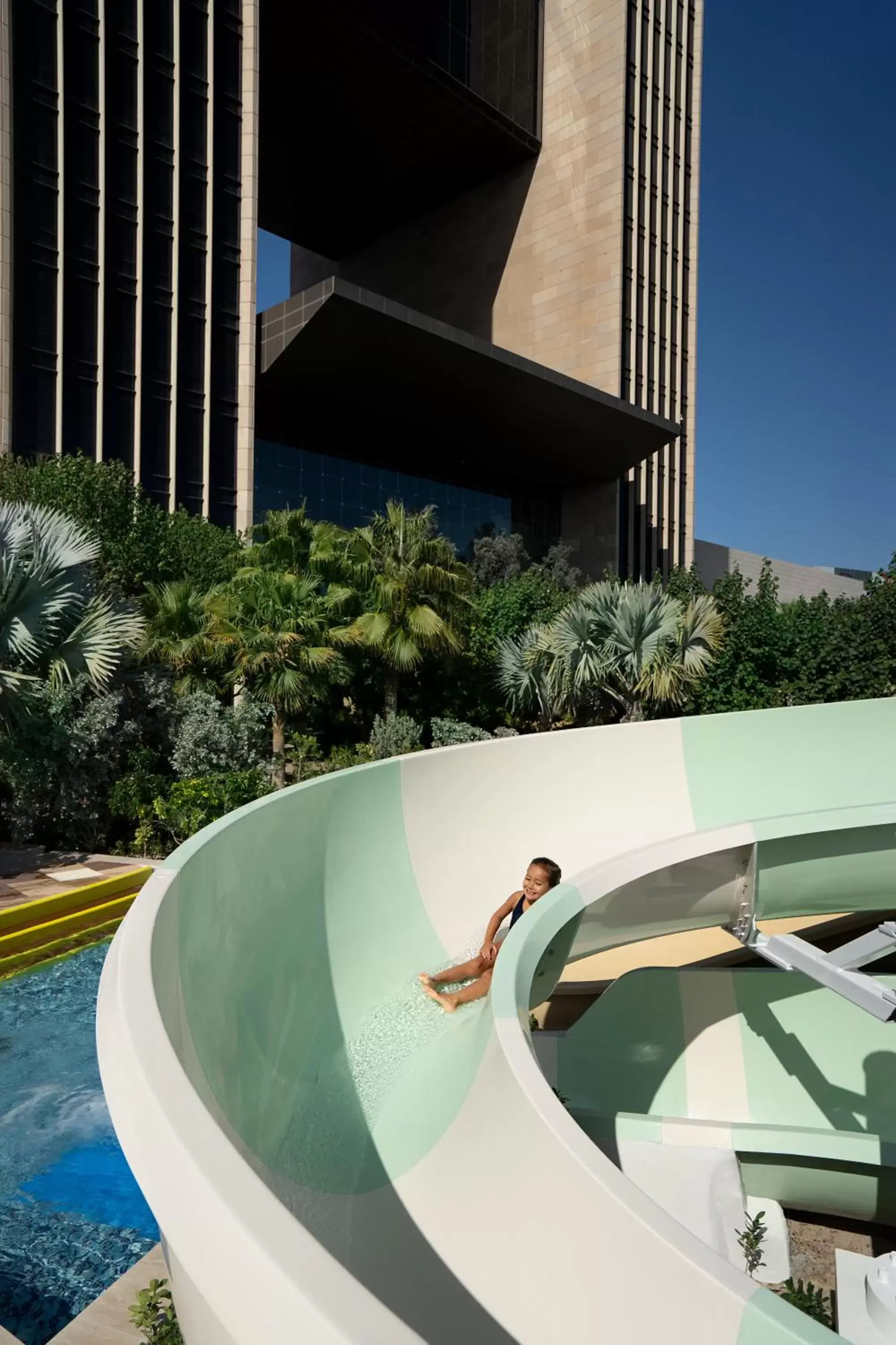 Aqua park, Swimming Pool in Four Seasons Hotel Bahrain Bay