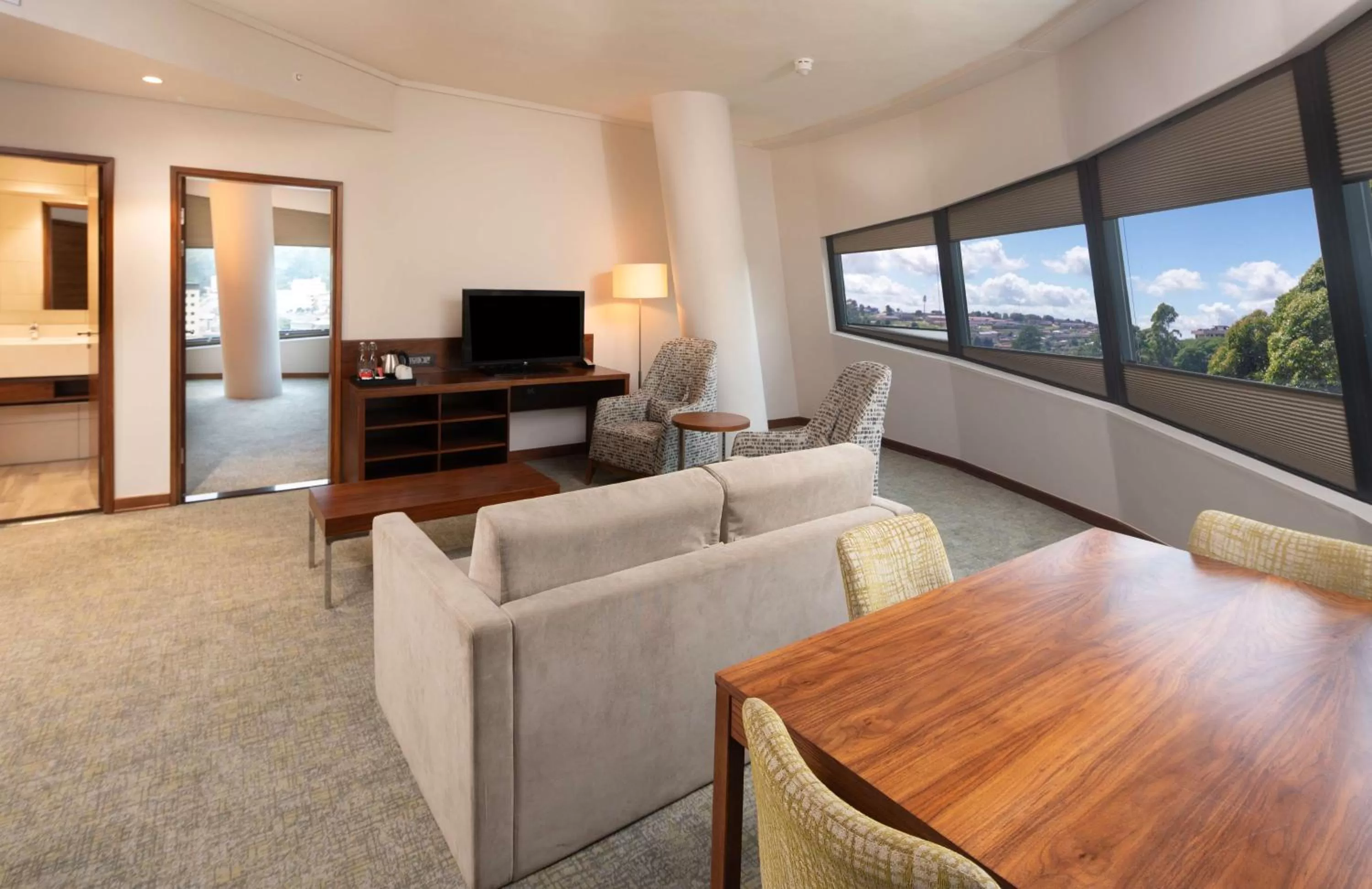 Living room in Hilton Garden Inn Mbabane