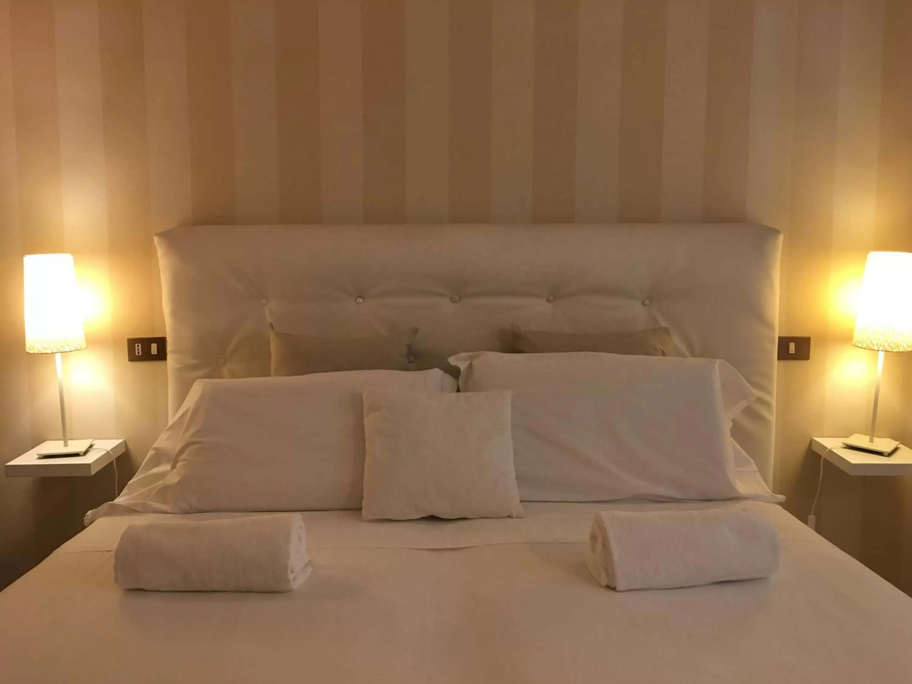 Bed in Hotel Posta