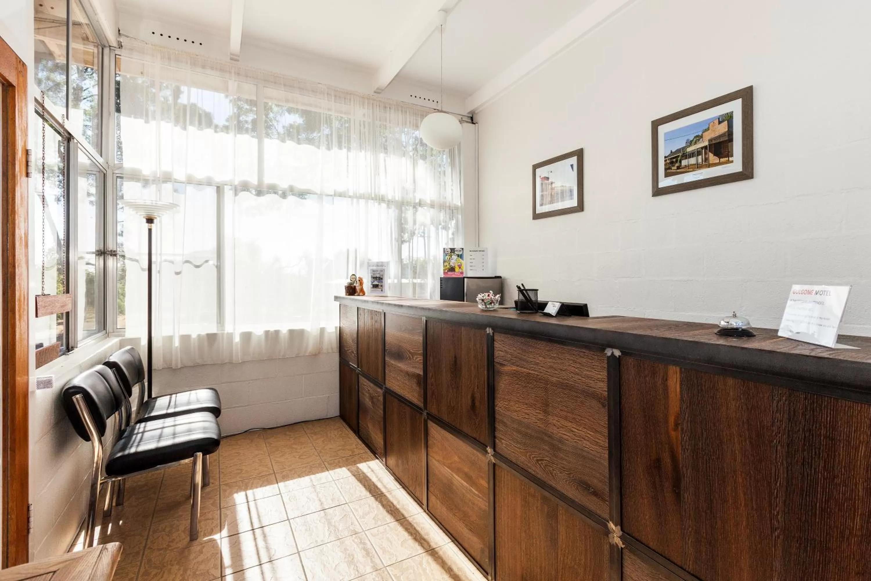 Lobby or reception in Gulgong Motel