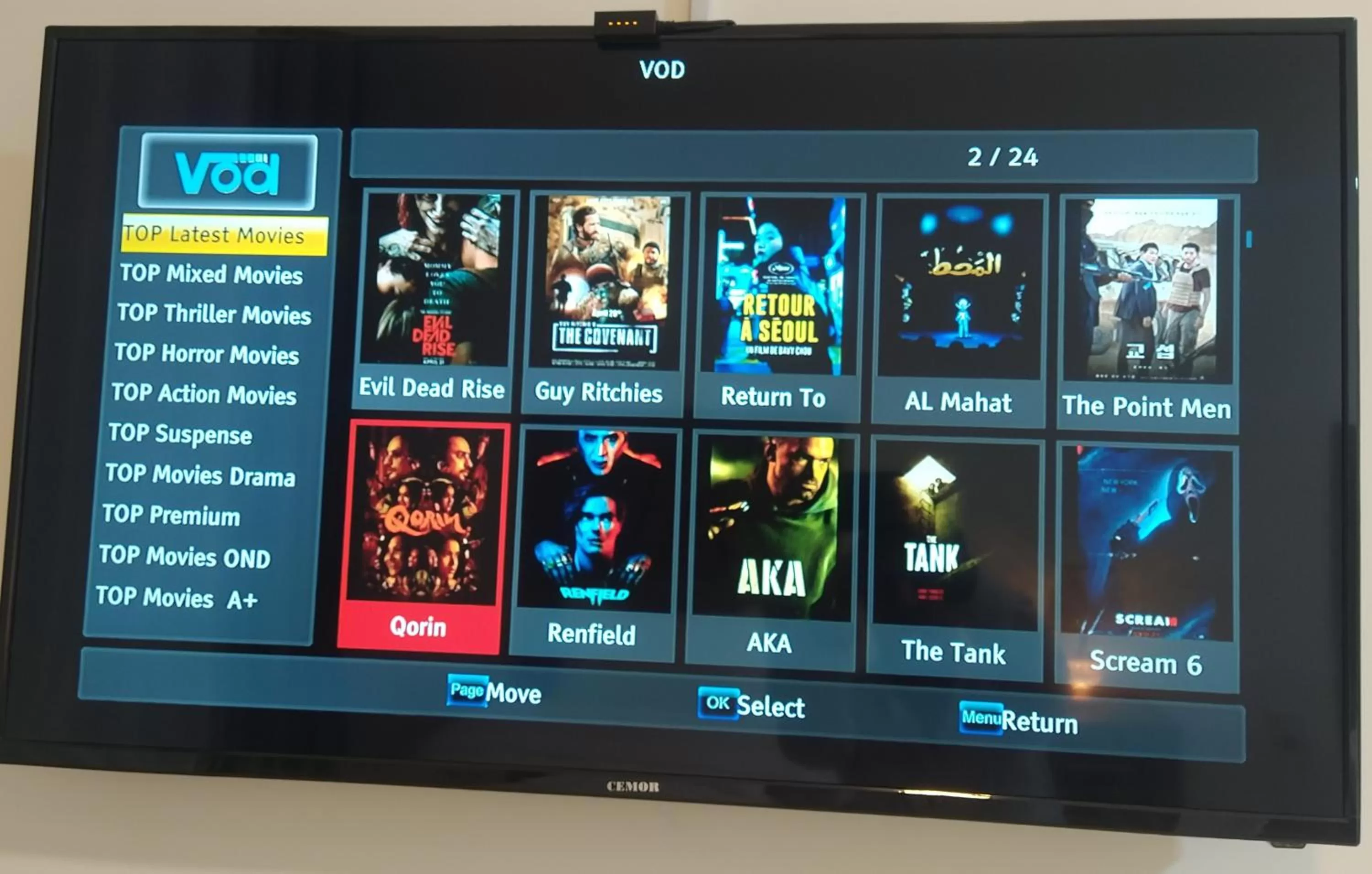 TV and multimedia, TV/Entertainment Center in Rayan Hotel Suites