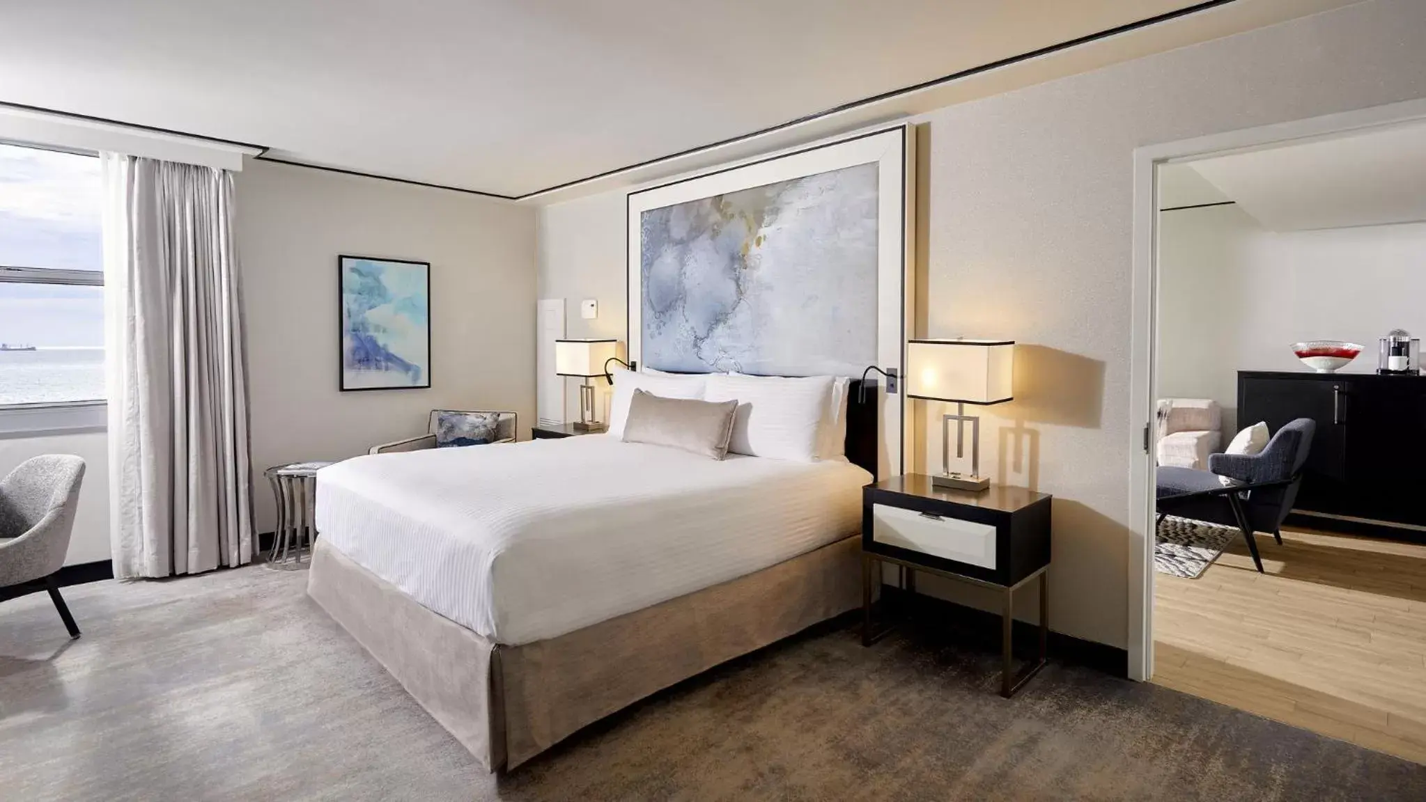 Bedroom, Bed in Loews Miami Beach Hotel