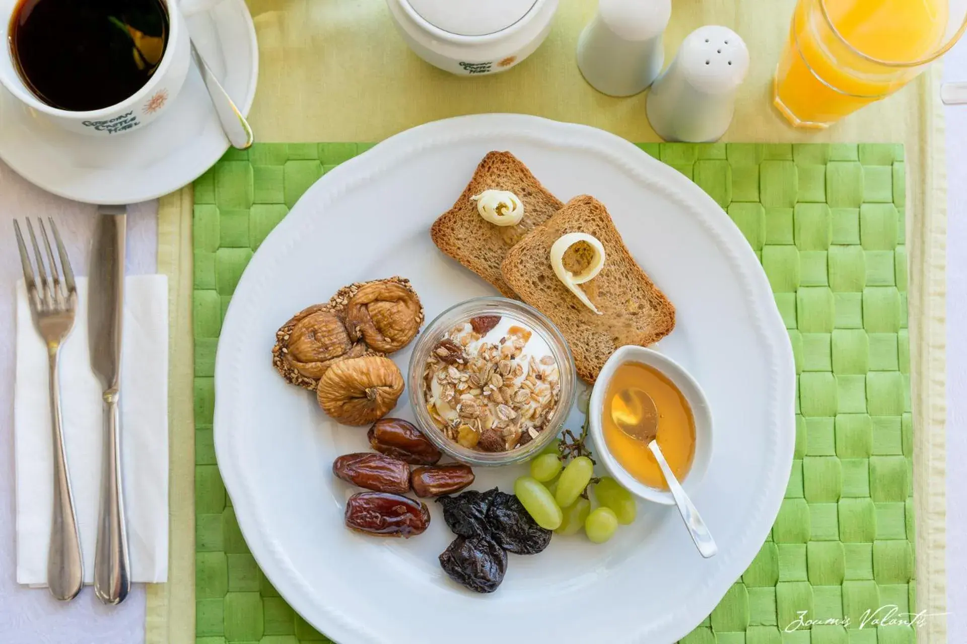 Buffet breakfast in Grecian Castle Chios