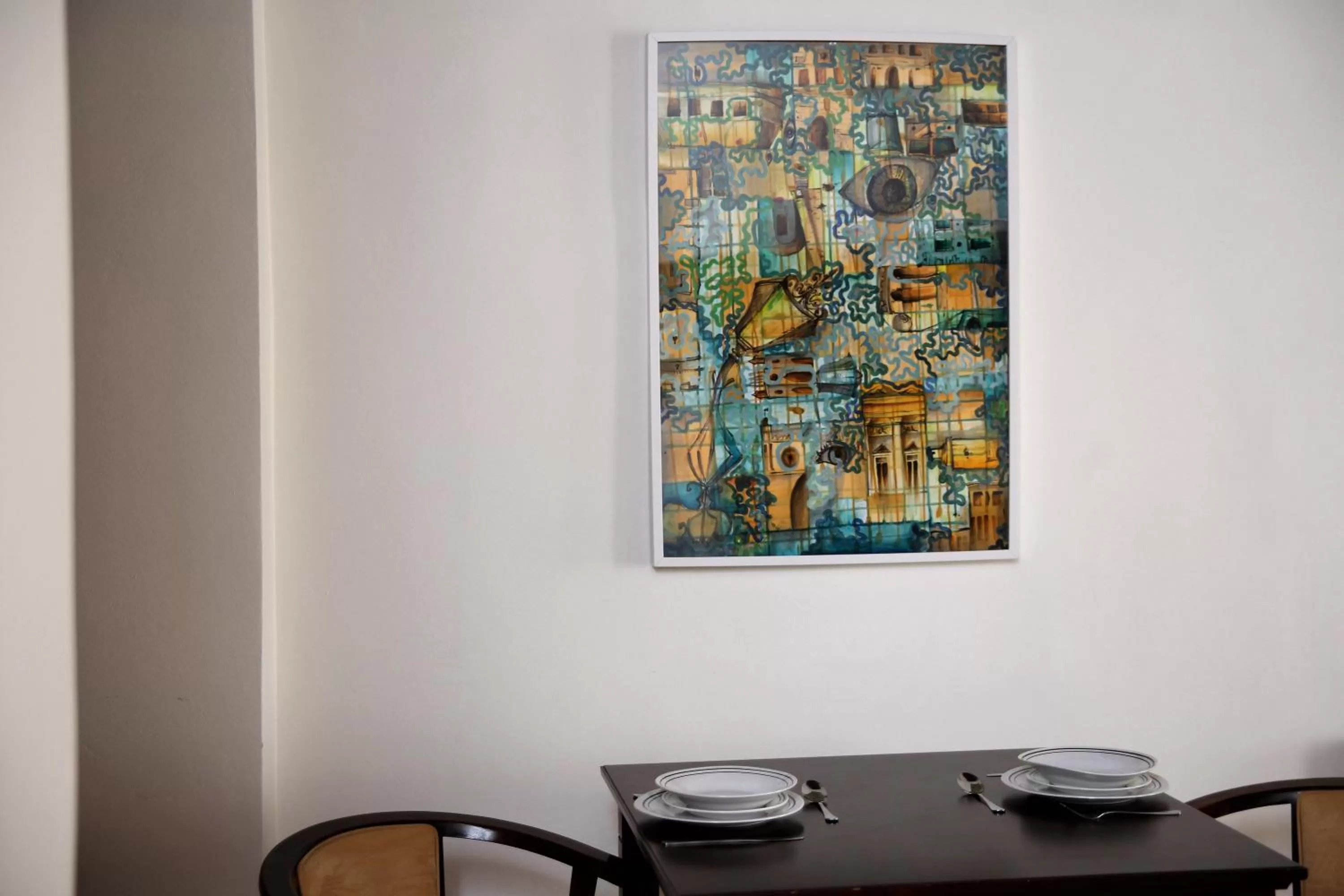 Dining Area in Prudentia Residence Qulturalna