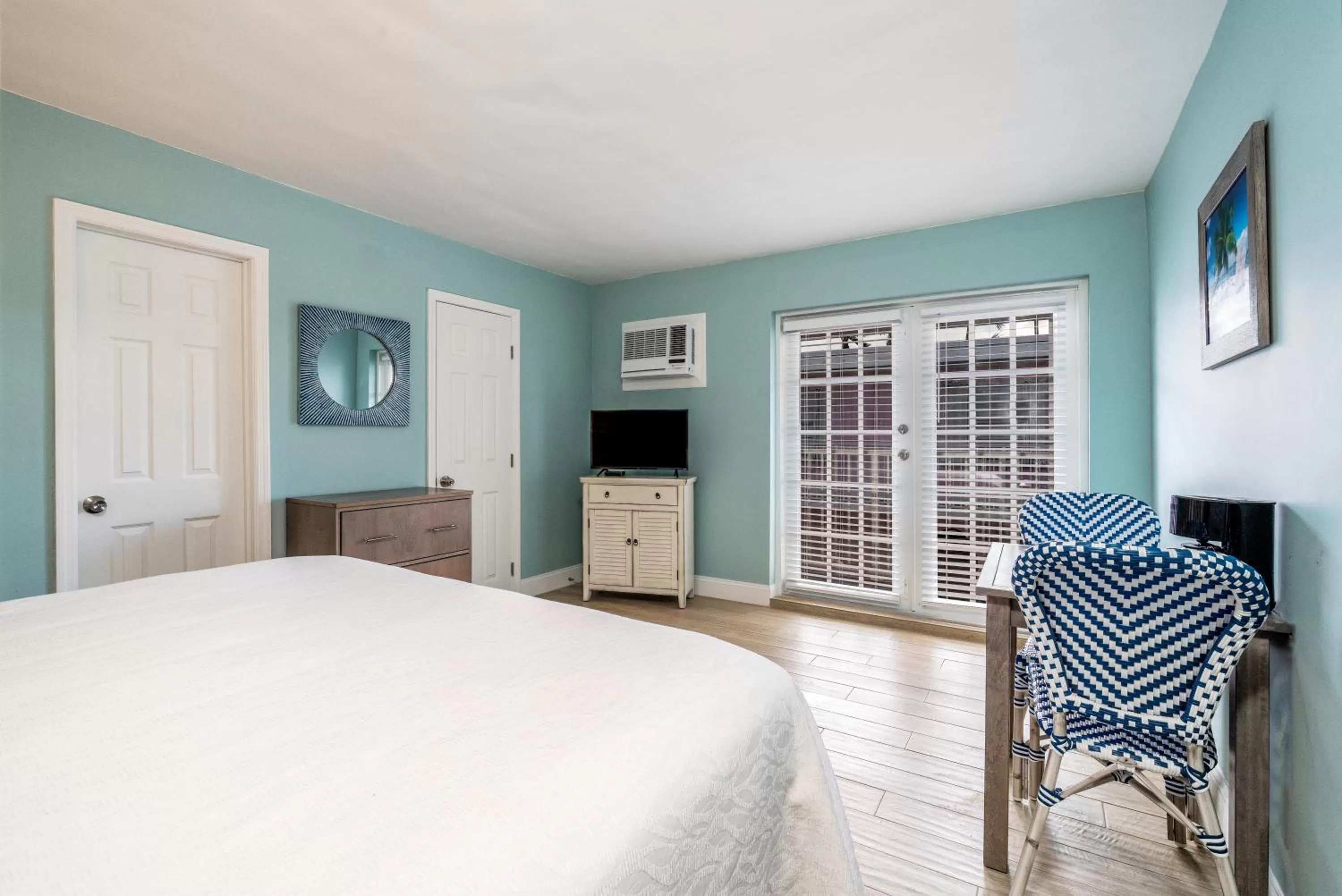 Bed in Rainbow Bend Resort