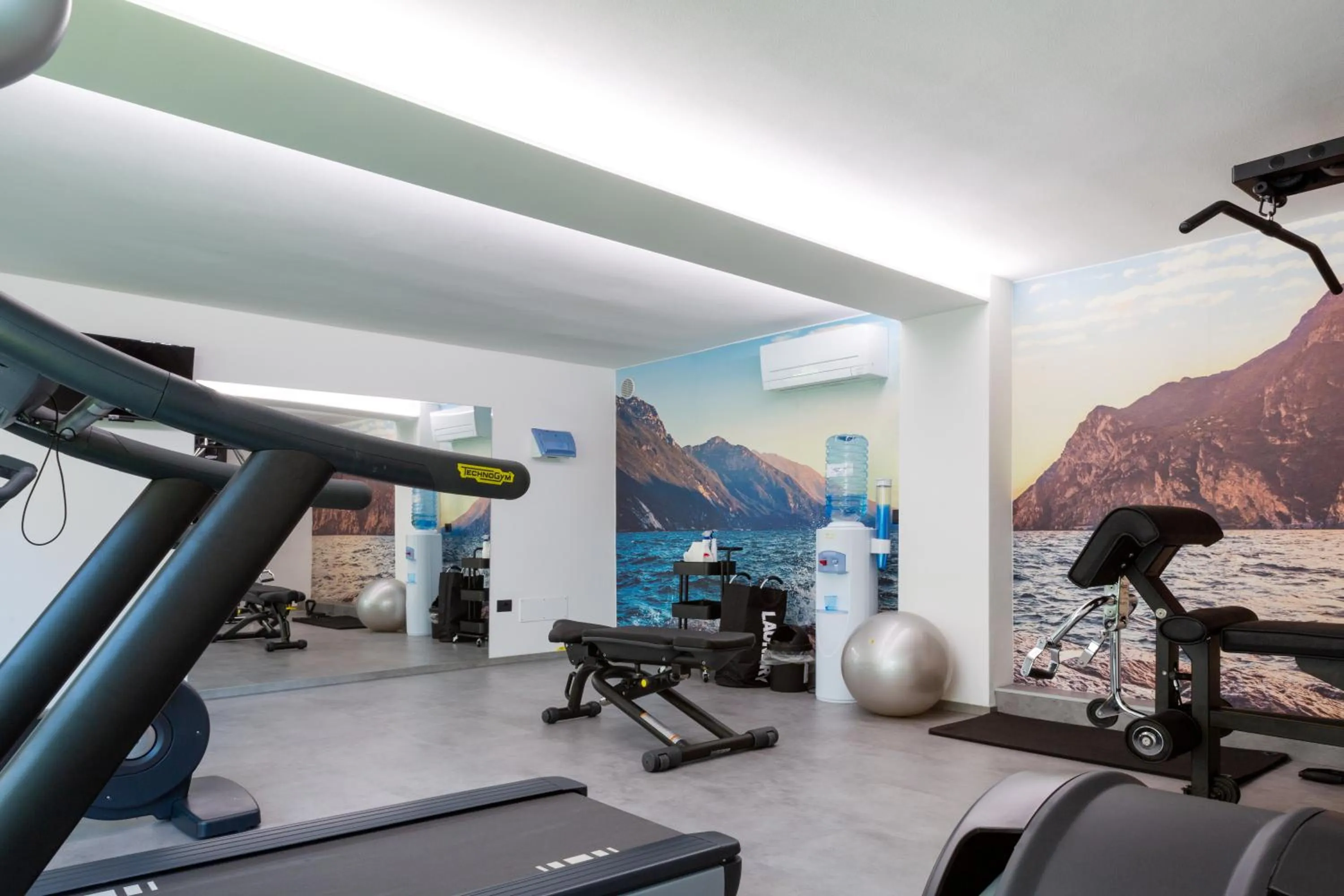 Fitness centre/facilities in Hotel Campagnola