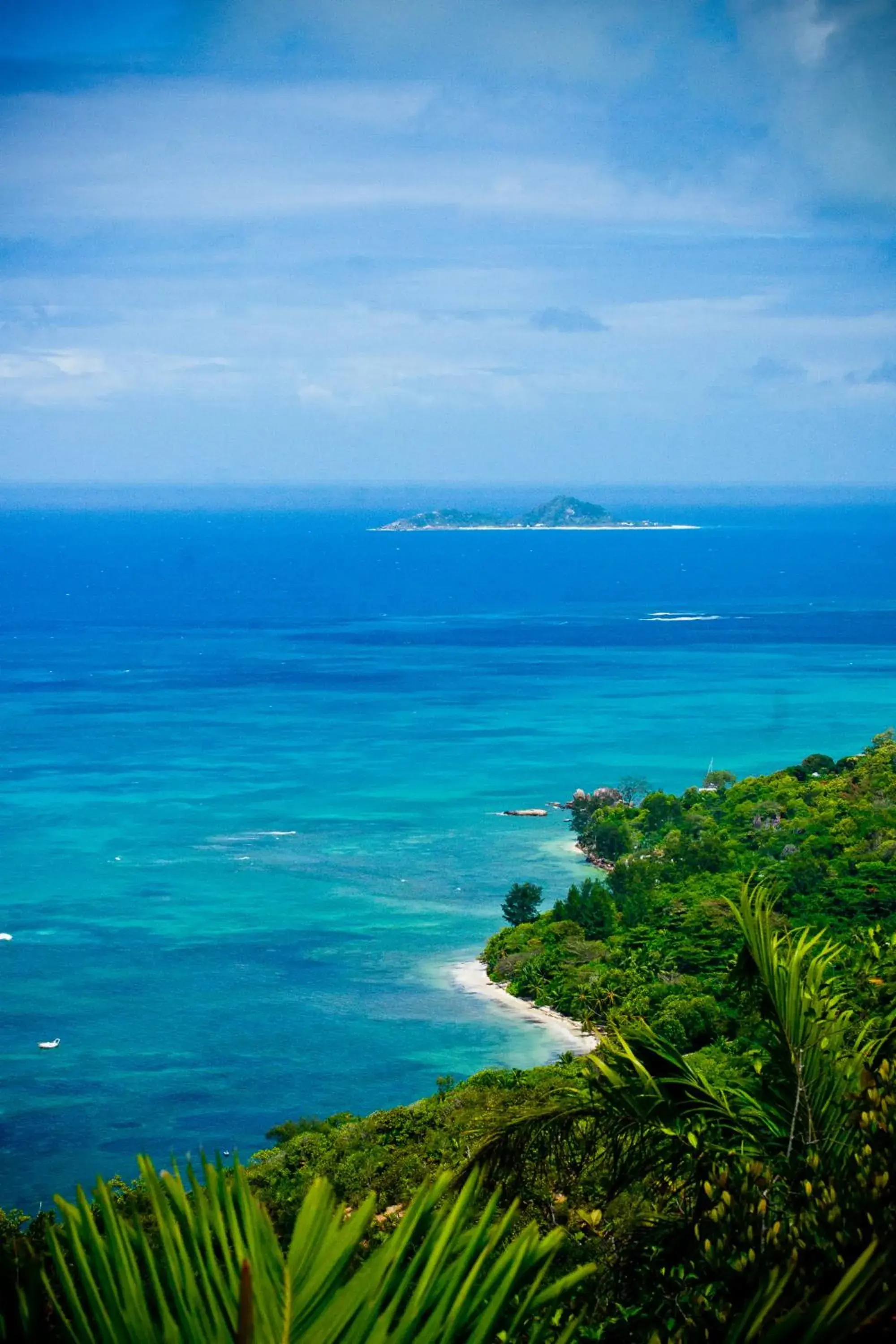 Bird's eye view, Sea View in Coco de Mer and Black Parrot Suites