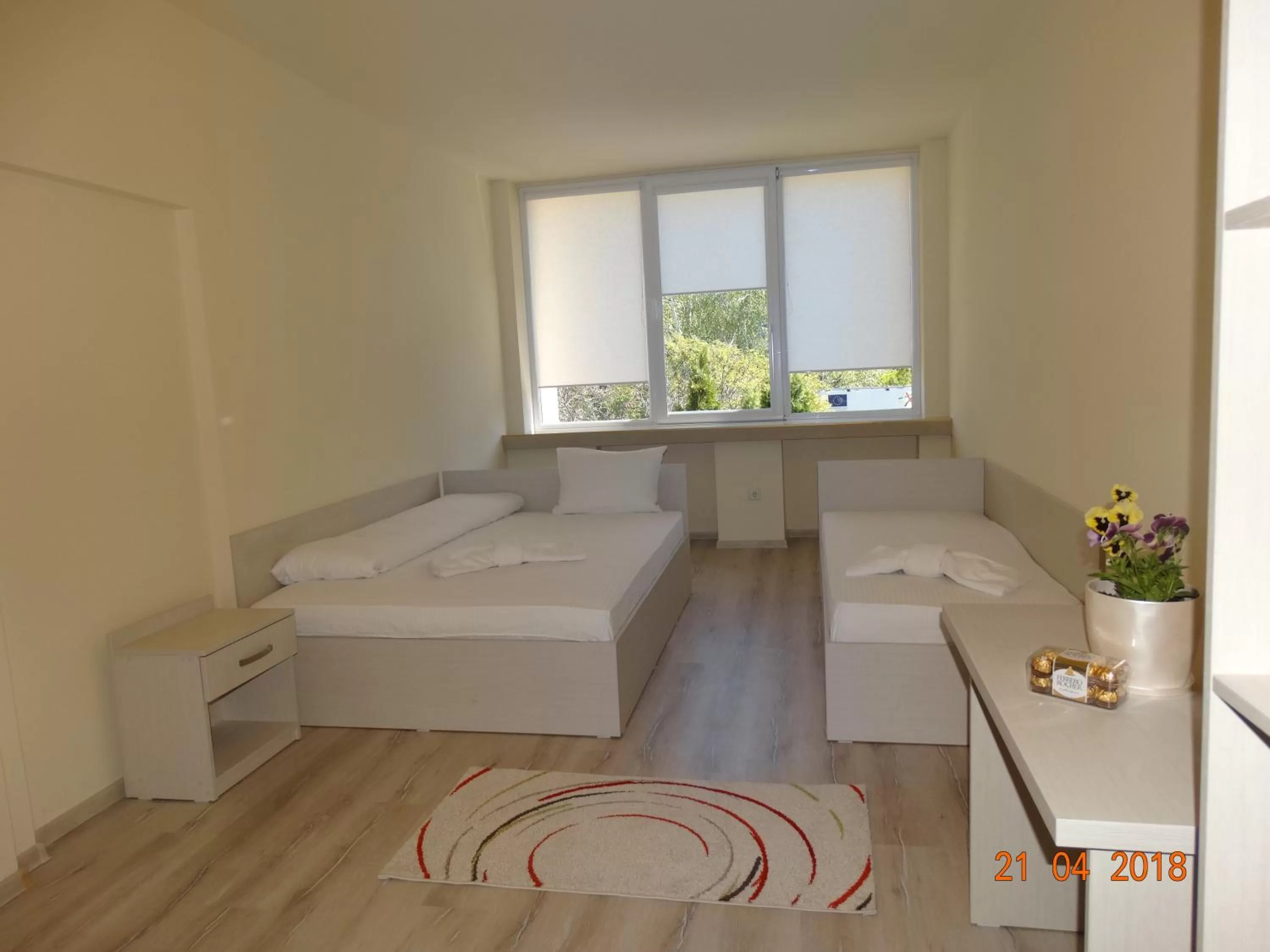 Bed in Hotel Lago Peshtera