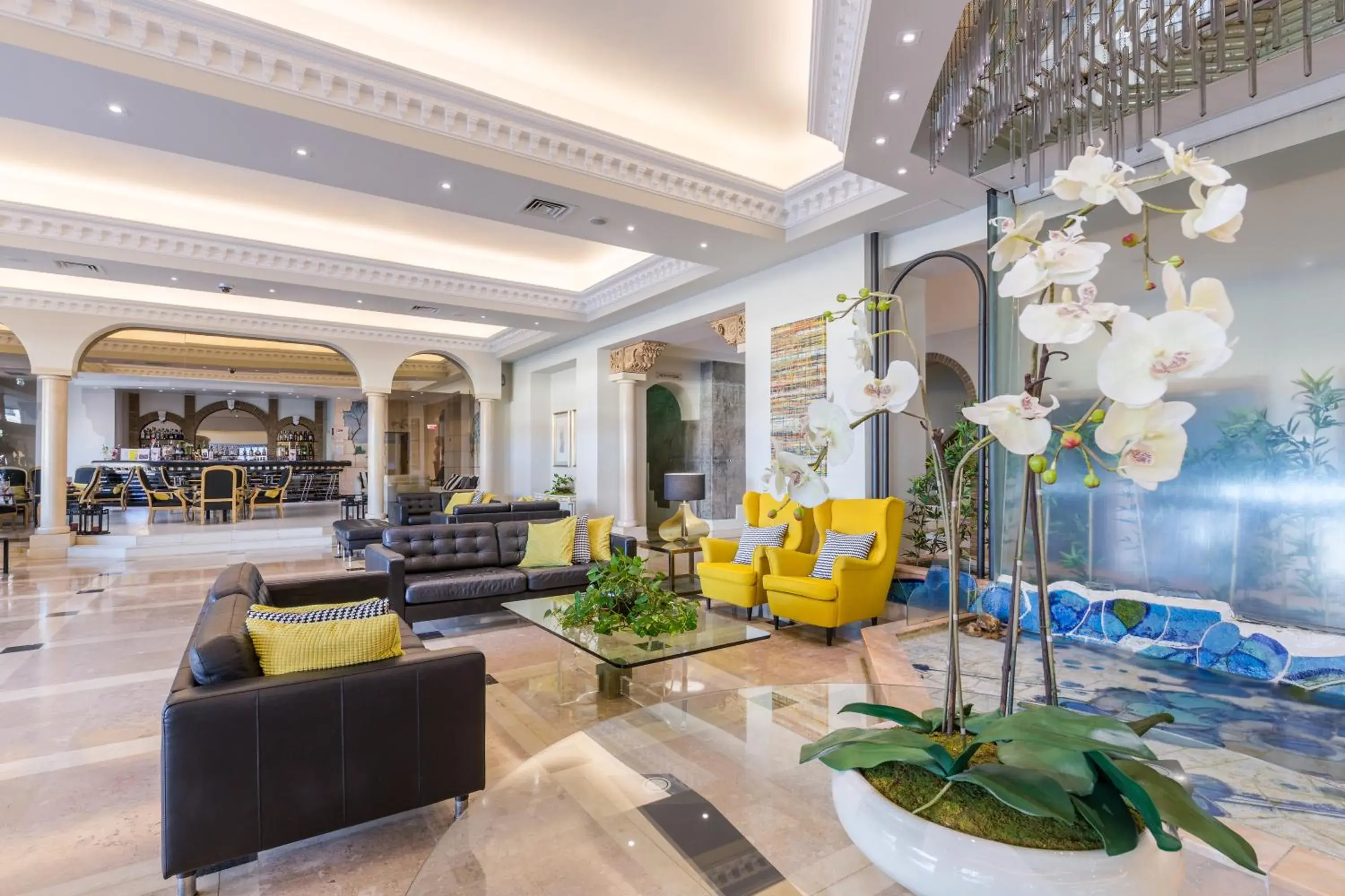 Lobby or reception in Luna Hotel da Oura