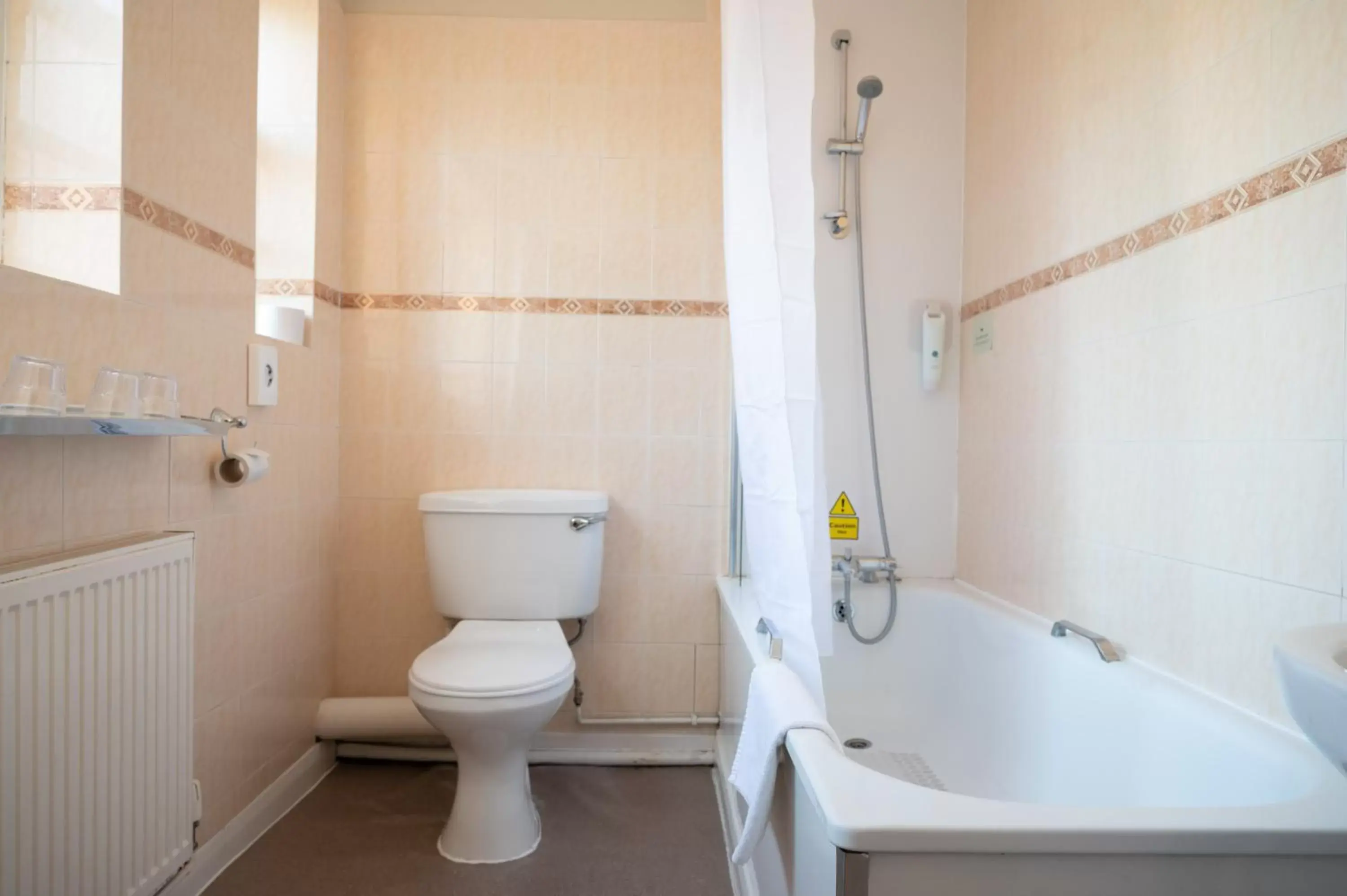 Bath, Bathroom in Old Grey Mare Inn by Greene King Inns