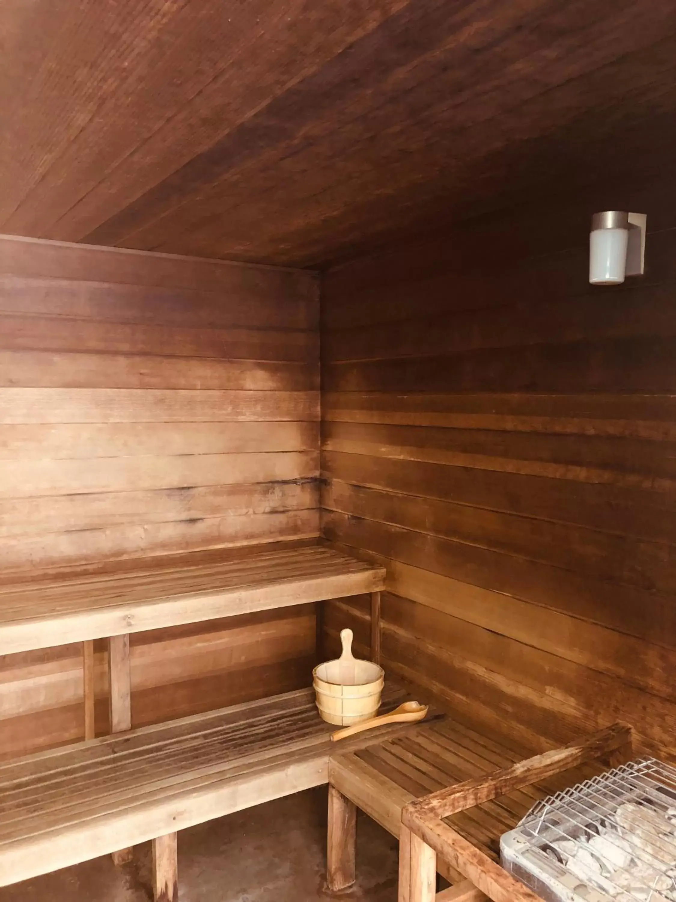 Sauna in Heathman Lodge