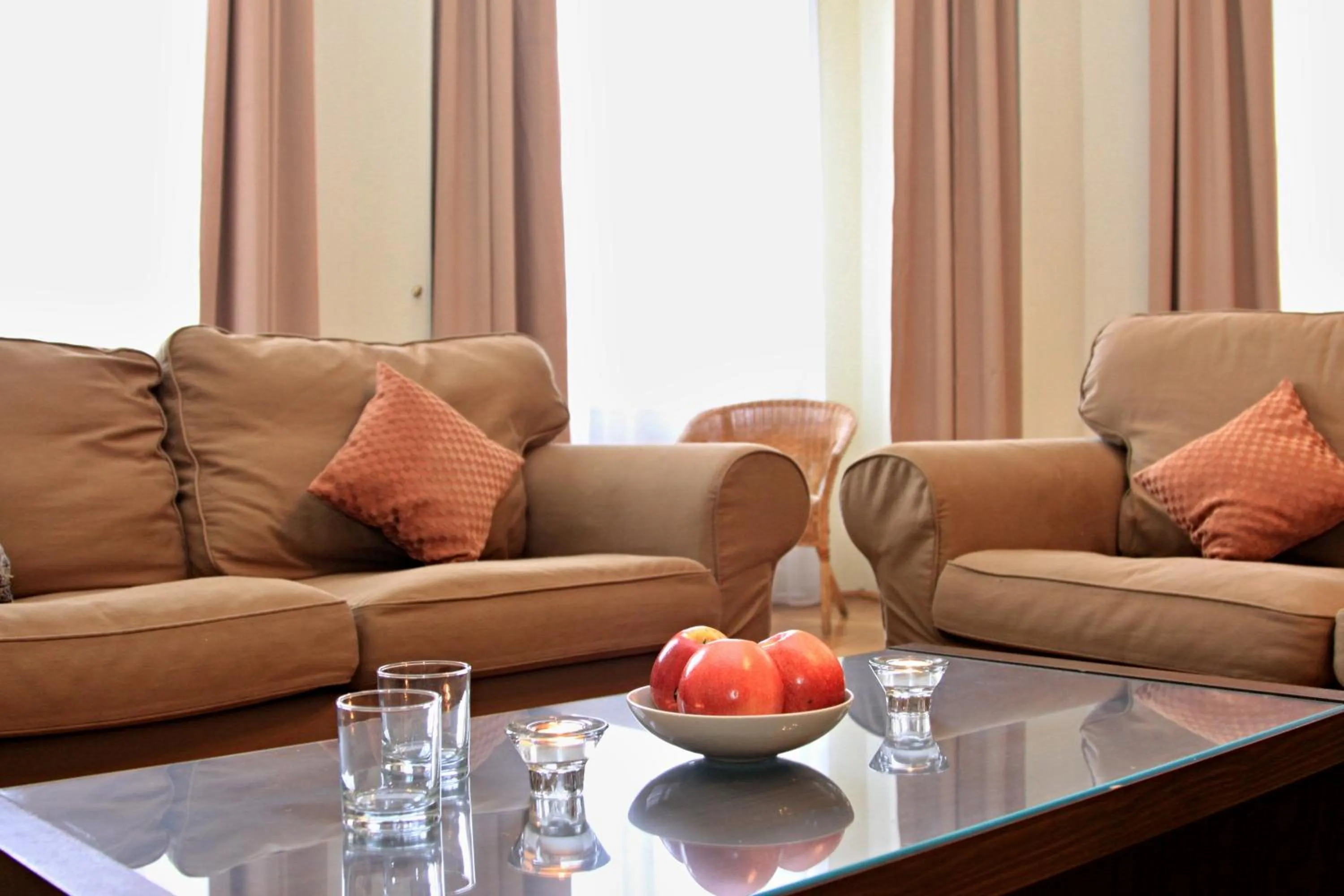 Living room in River View Residence