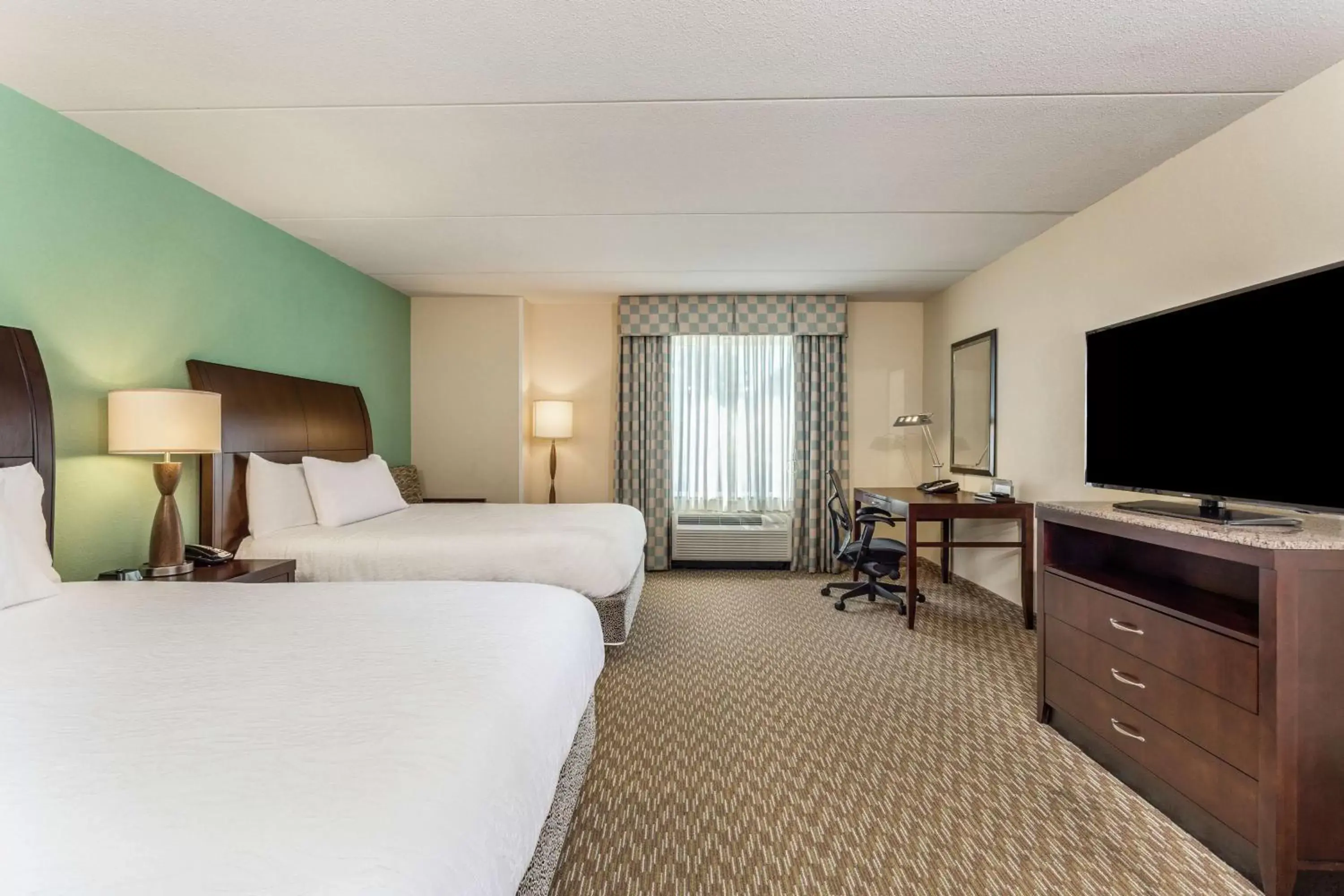 Bedroom, TV/Entertainment Center in Hilton Garden Inn Gainesville