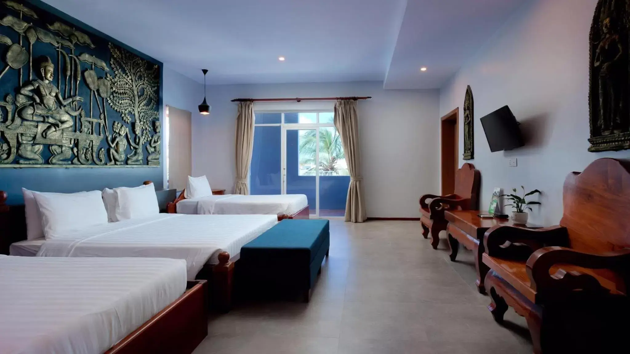 Bedroom in Indra Porak Residence Hotel