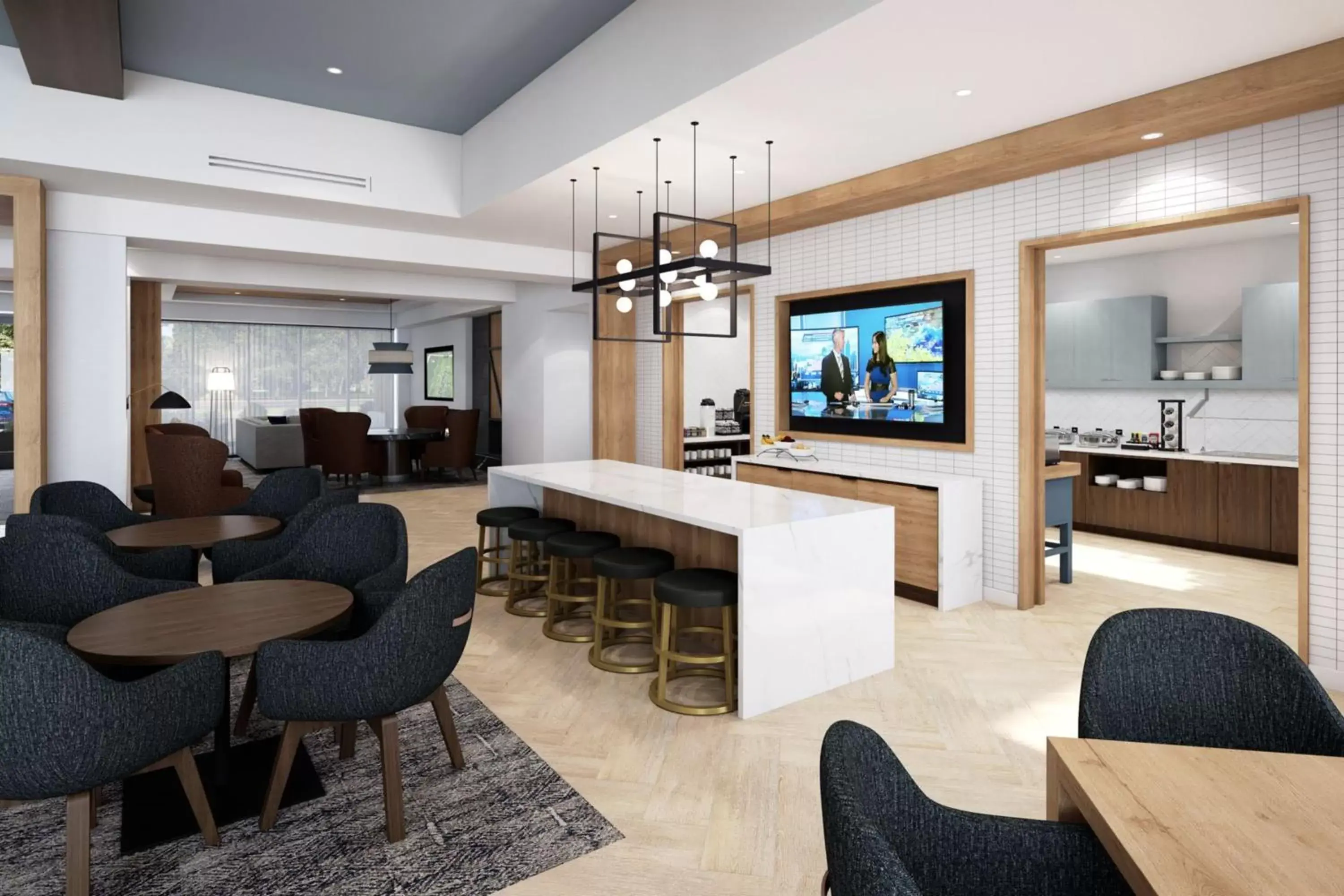 Lounge/Bar in Staybridge Suites - Racine - Mount Pleasant