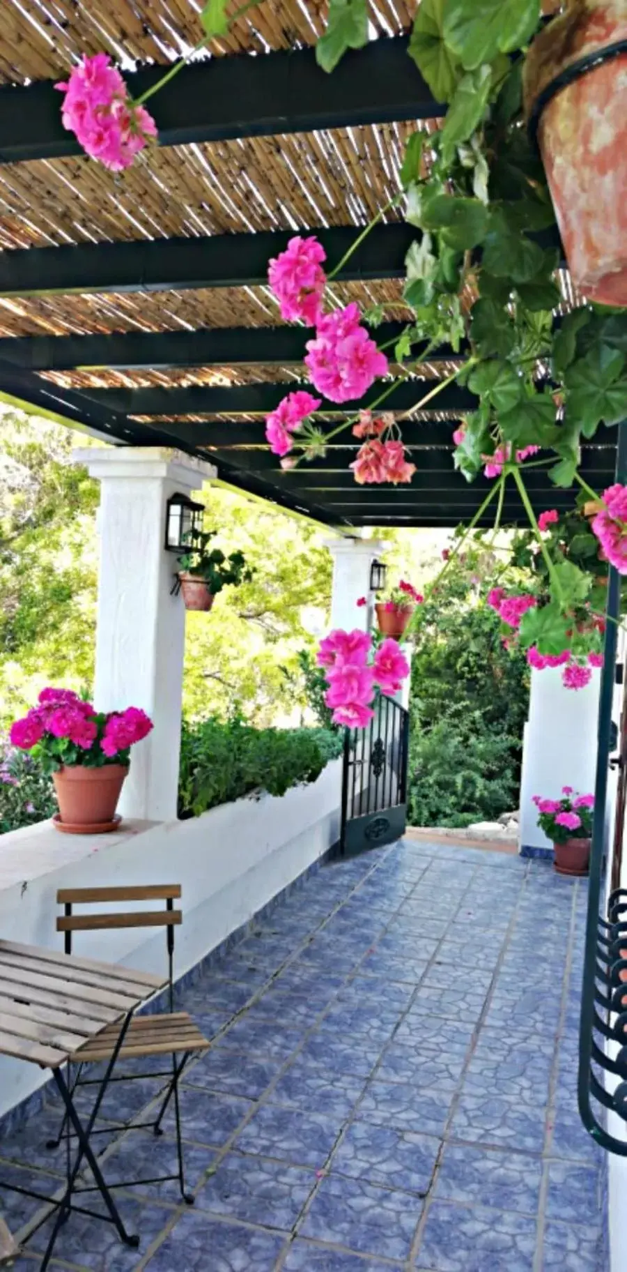 Garden in Casas Rurales Los Algarrobales