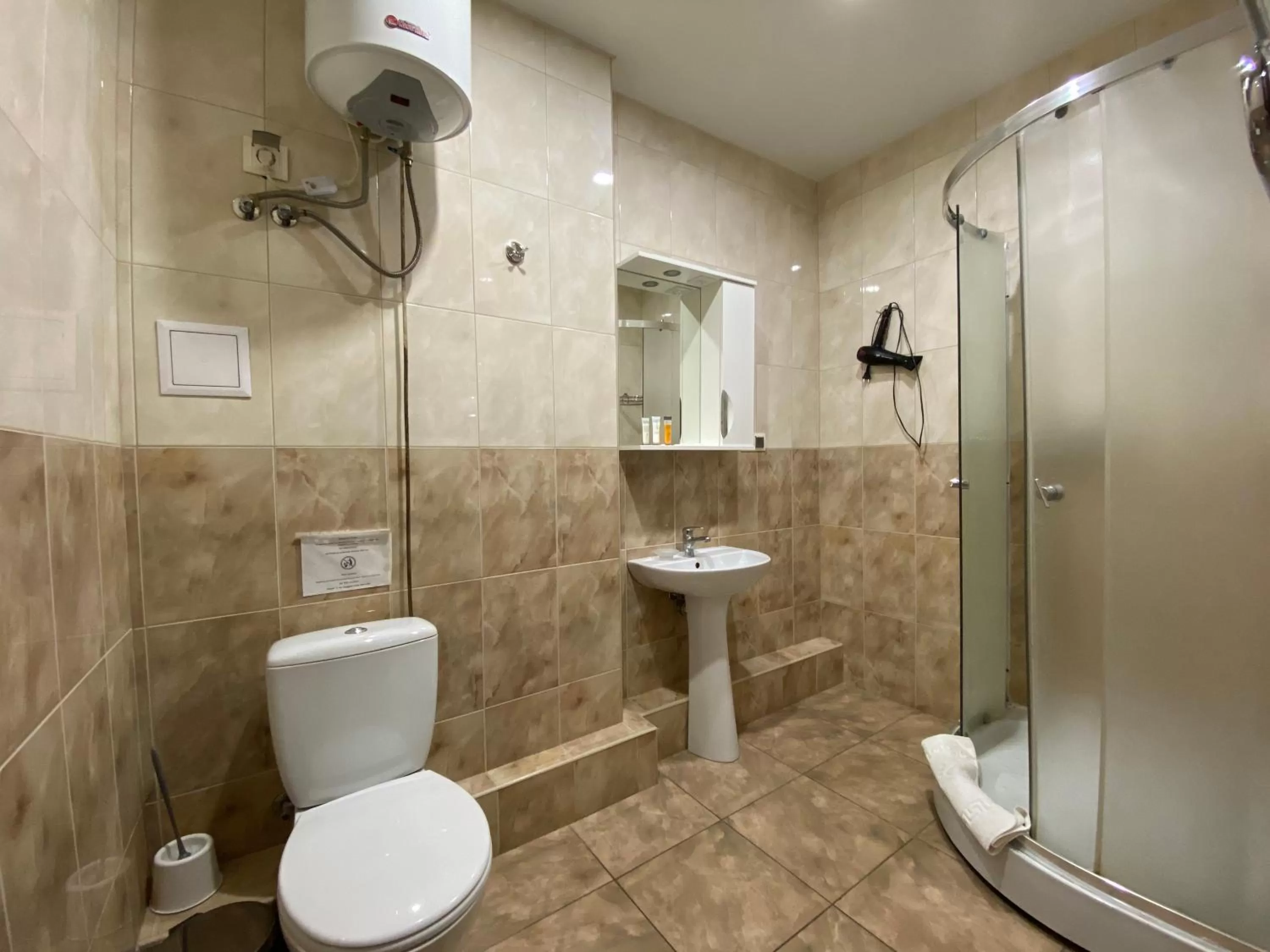 Bathroom in irisHotels