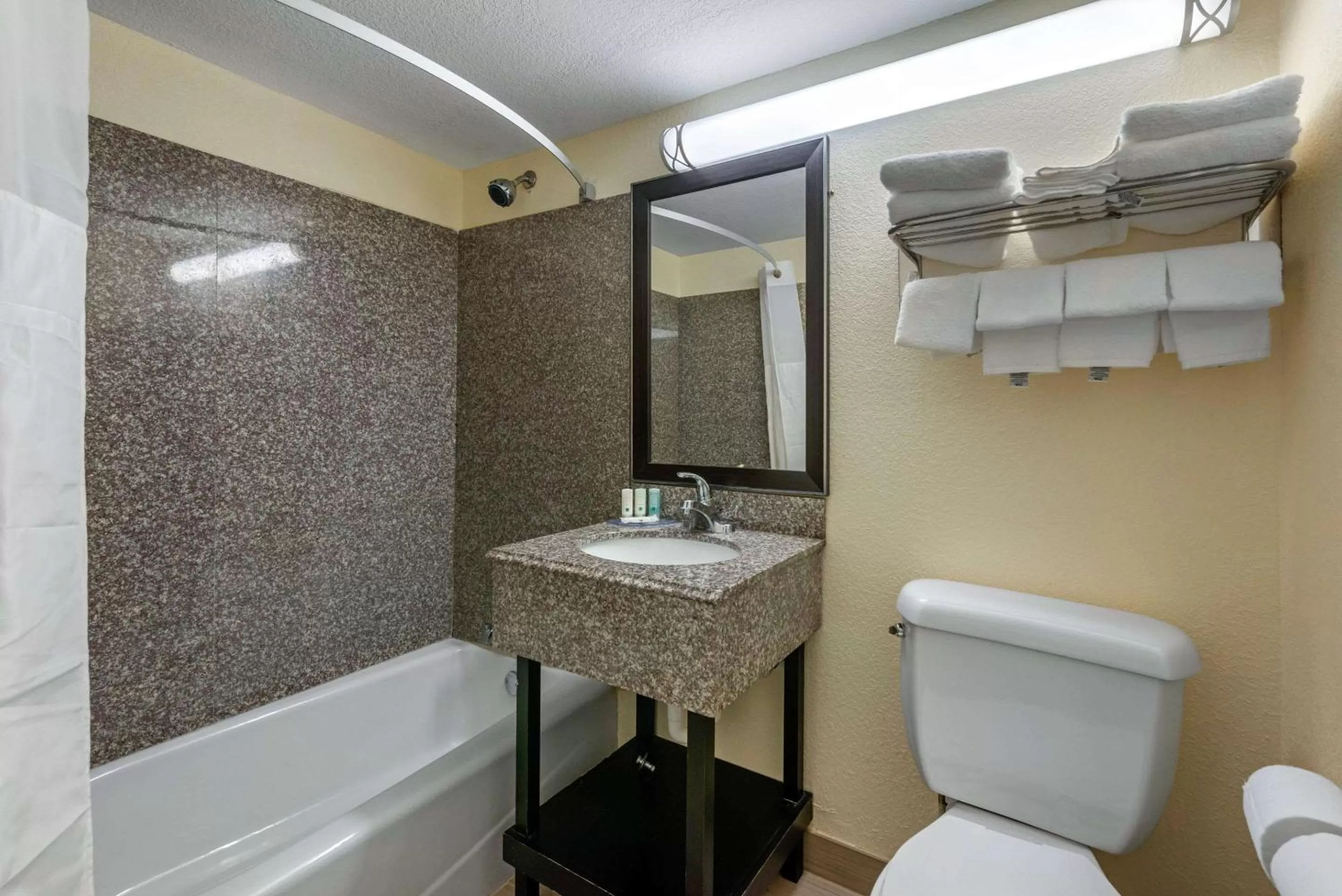 Bathroom in Quality Inn Daytona Beach Oceanfront