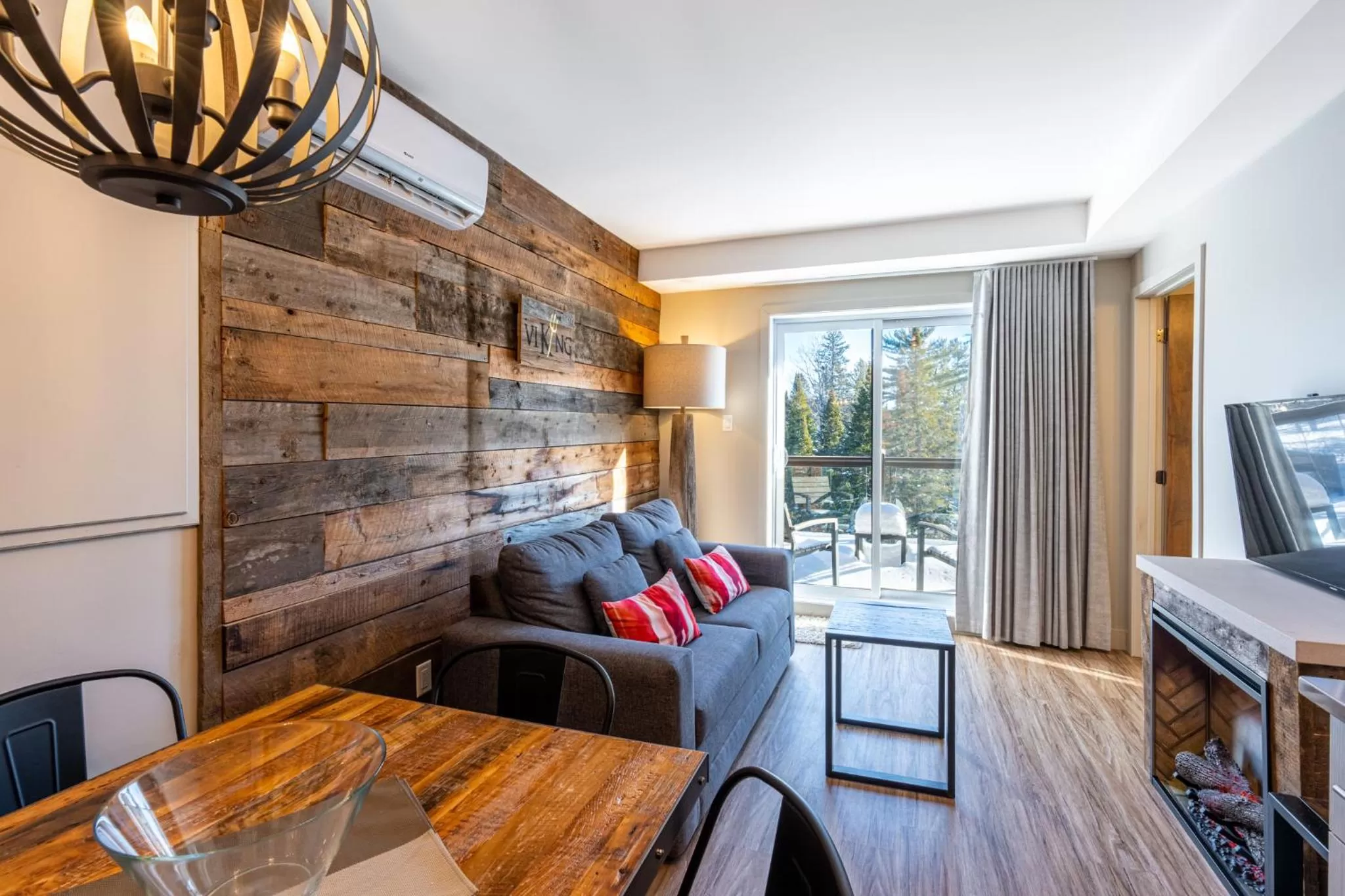 Dining area in Le Viking Resort