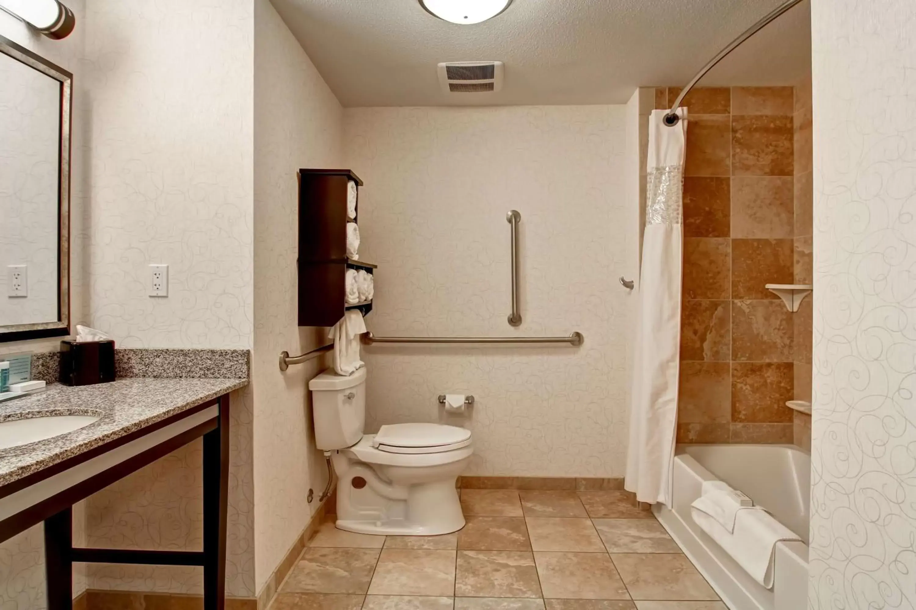 Bathroom in Hampton Inn & Suites Red Deer