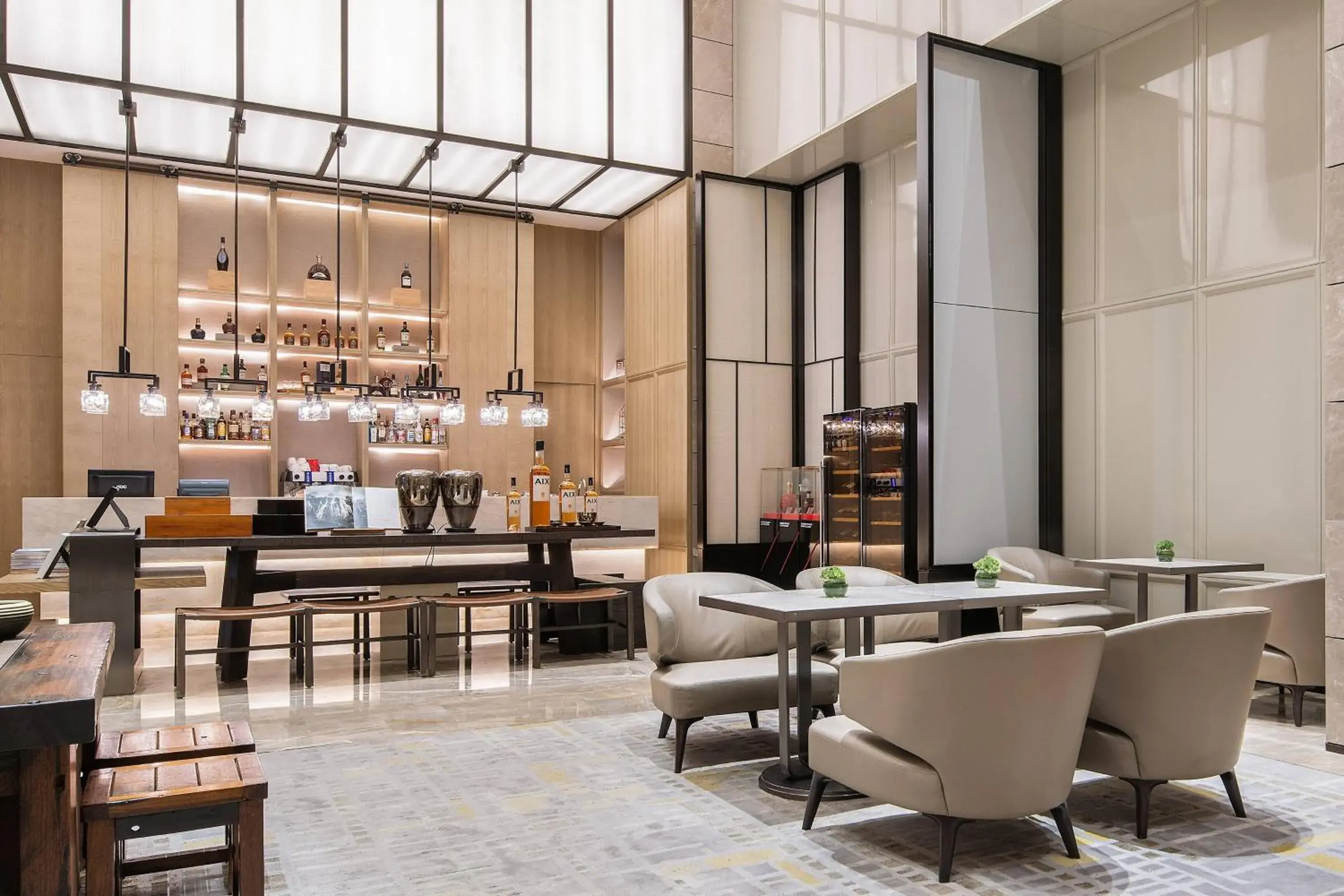 Lounge or bar, Restaurant/Places to Eat in Chengdu Marriott Hotel Financial Centre