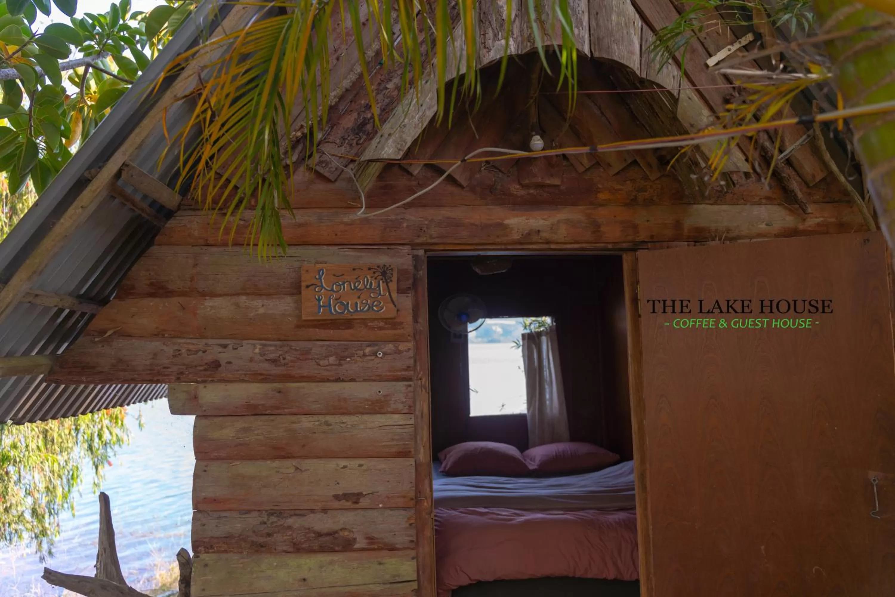 Facade/entrance in The Lake House Dalat