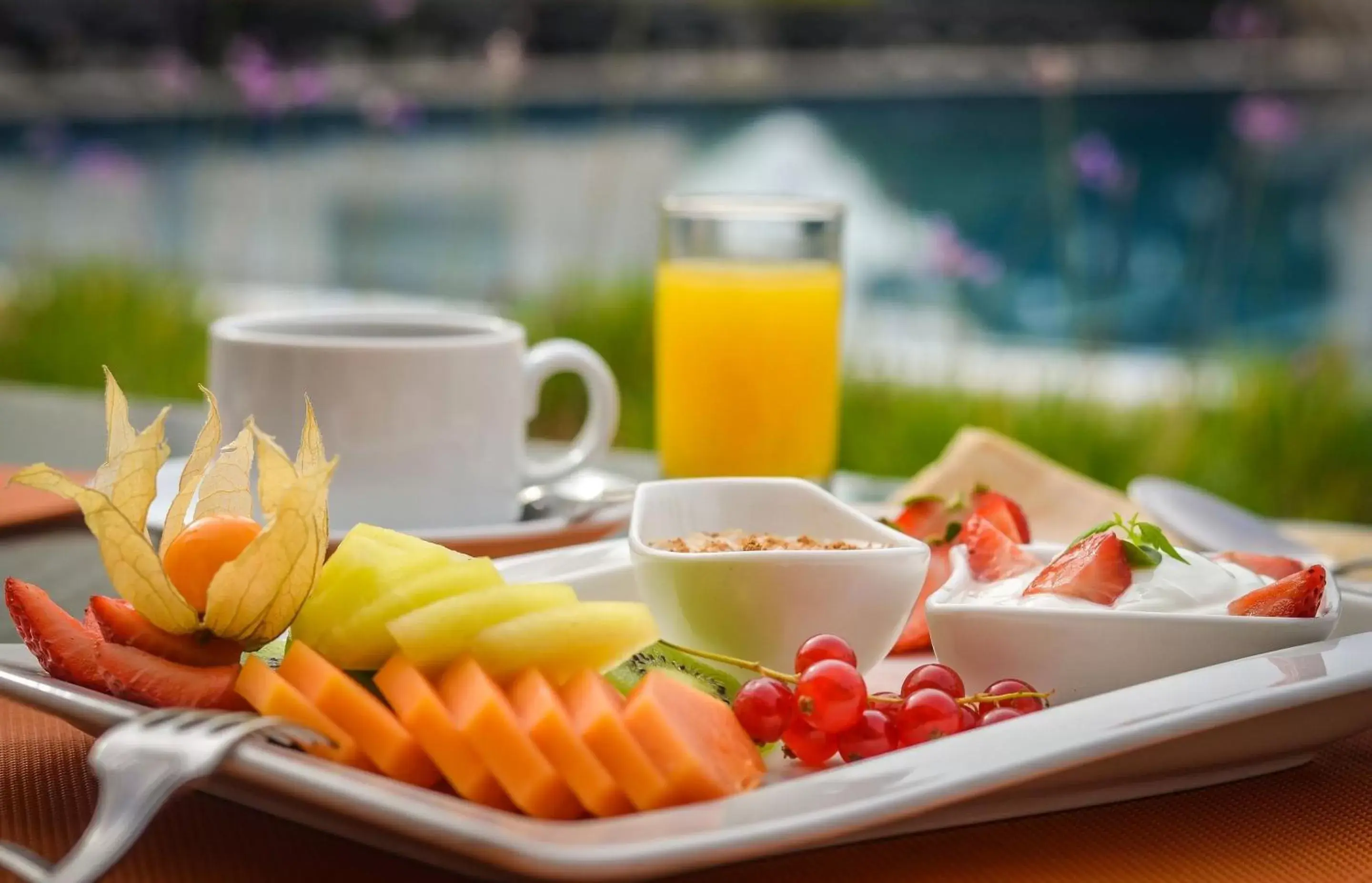 Food close-up in Grande Real Villa Itália Hotel & Spa