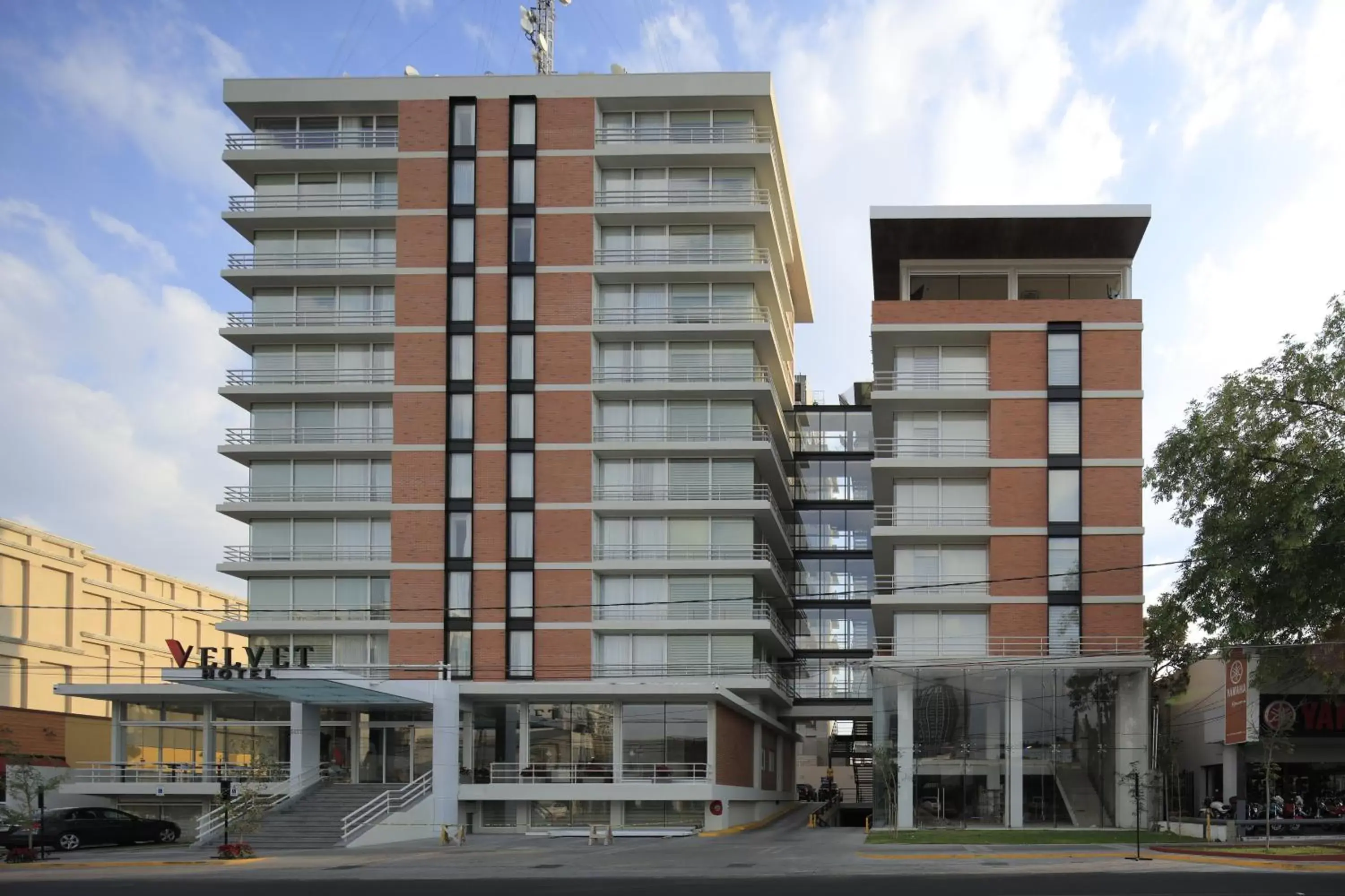 Property building in Hotel Velvet Plaza Property building in Hotel Velvet Plaza